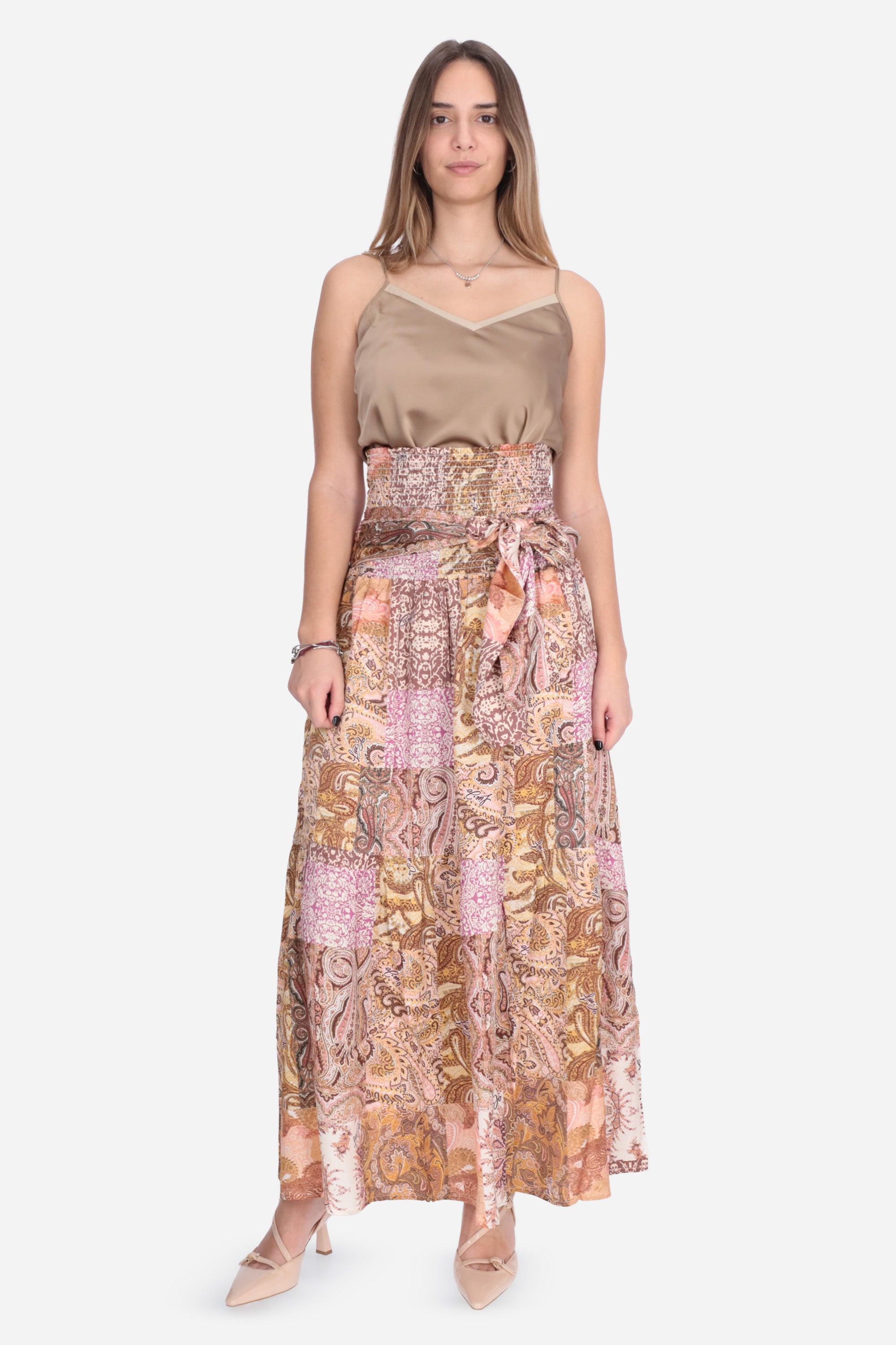 ARANCIO | LIU JO - D VA6143TS124 Gonna