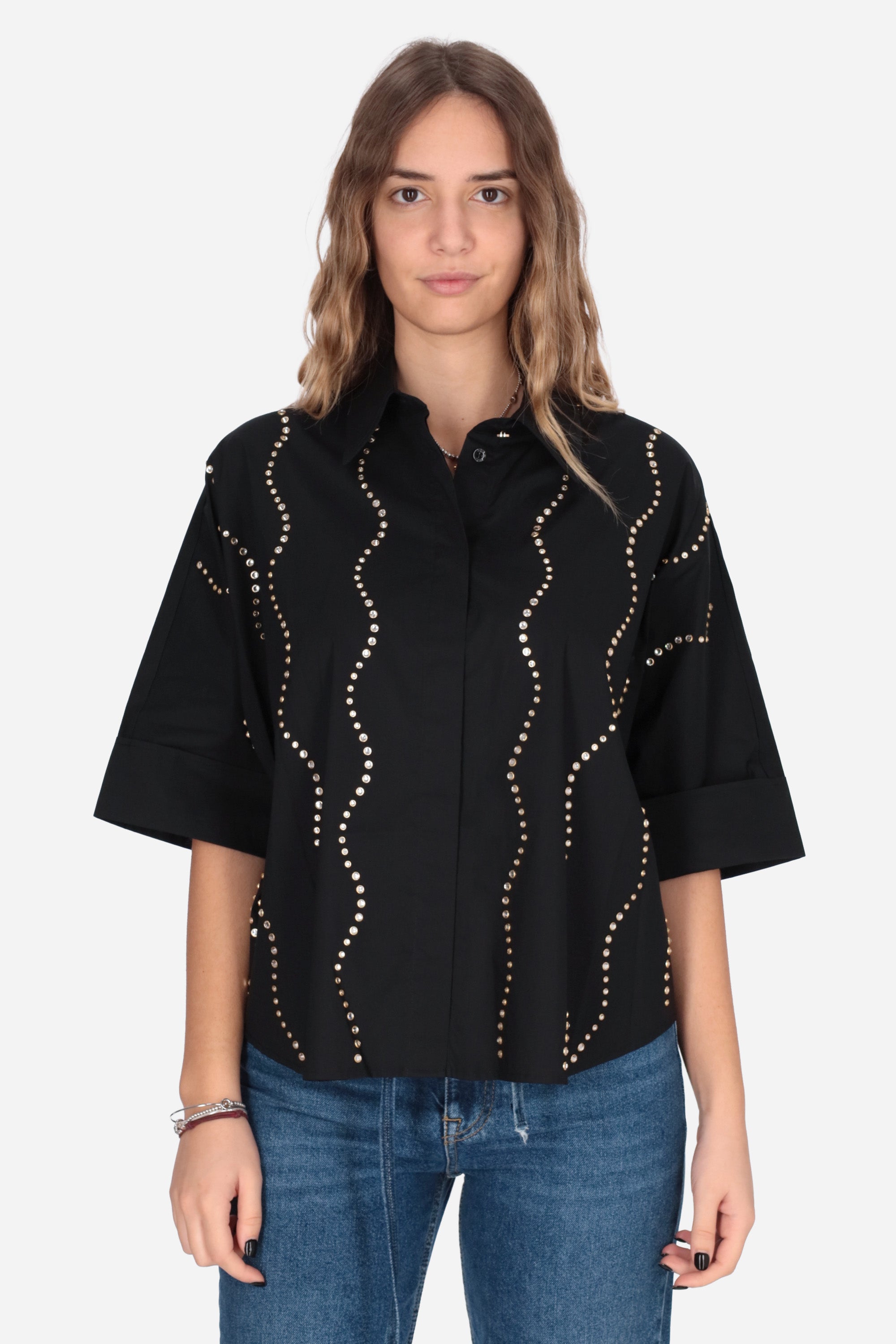 NERO | LIU JO - D CA6345TS246 Camicia