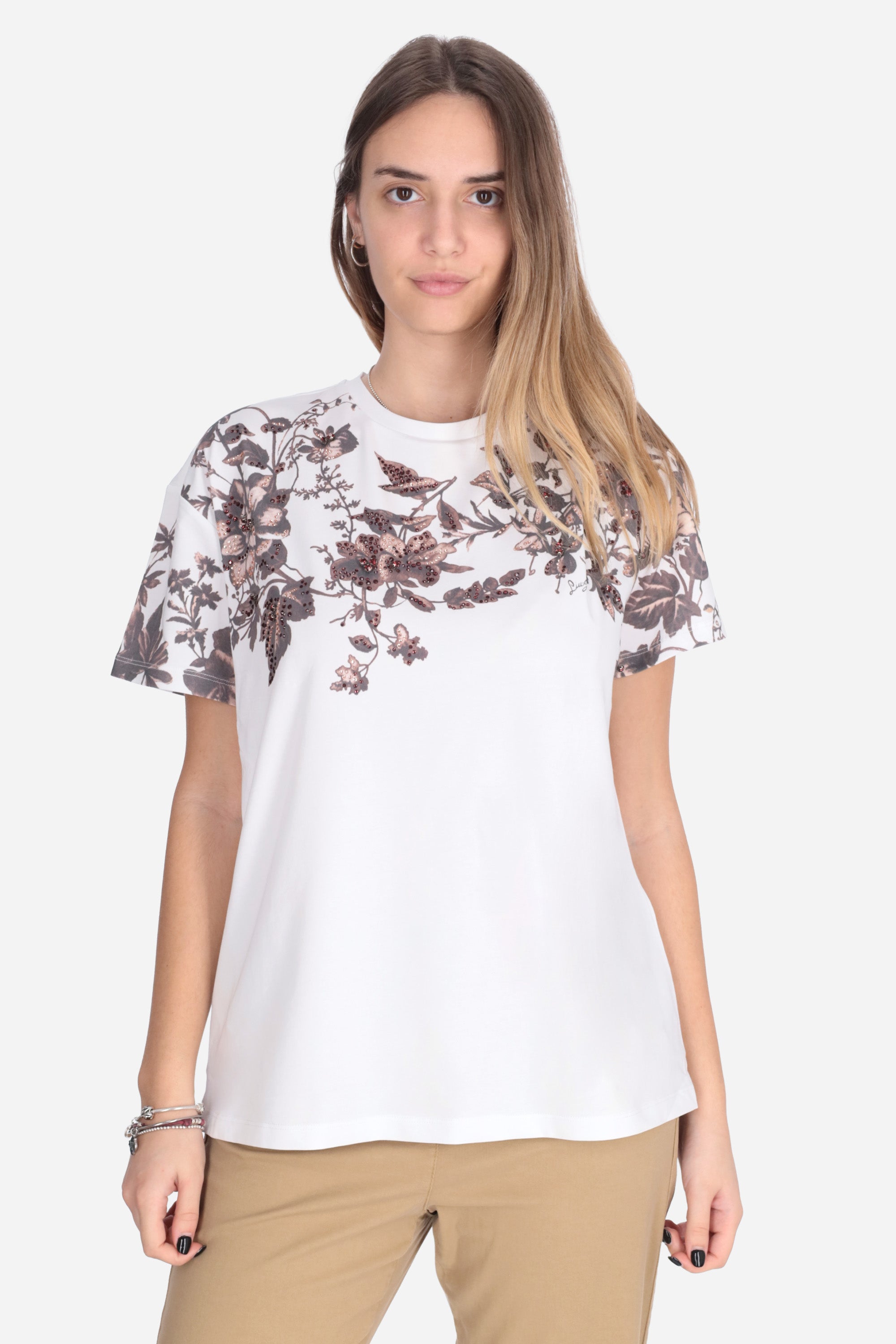 BIANCO | LIU JO - D CA6330JS088 T-shirt