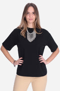 NERO | LIU JO - D CA6361J0088 T-shirt