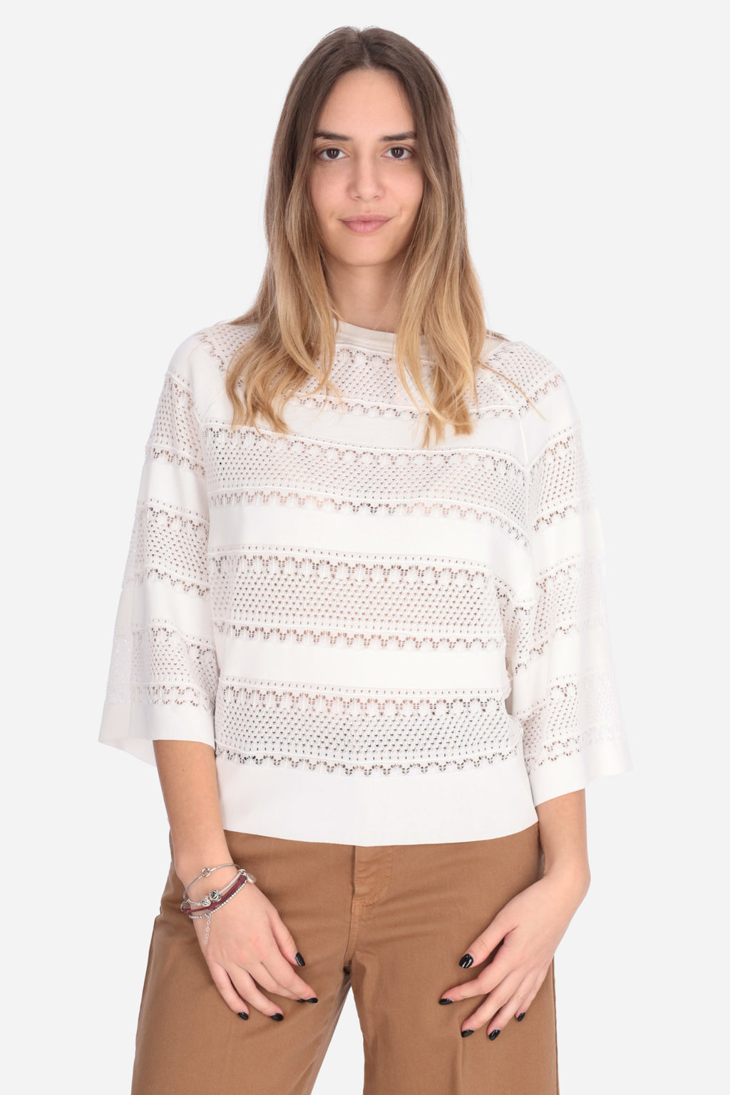 BIANCO | LIU JO - D CA6353MS55N Maglia