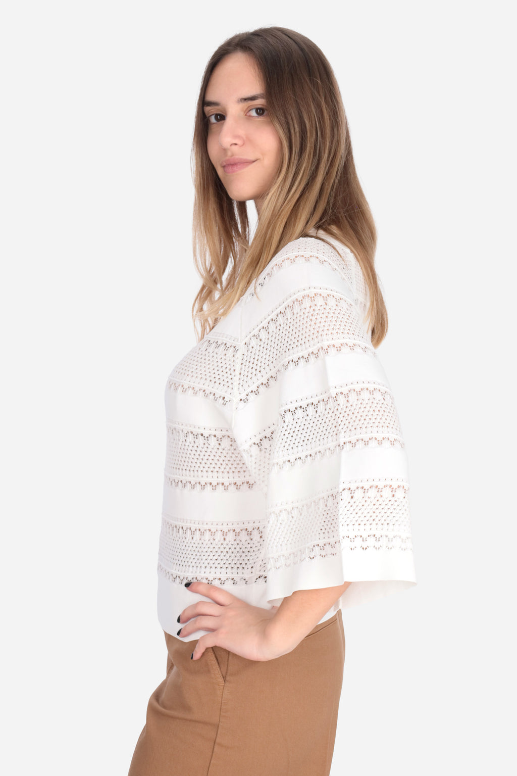 BIANCO | LIU JO - D CA6353MS55N Maglia