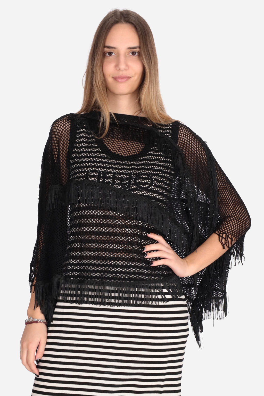 NERO | LIU JO - D 2A6008T0300 Poncho