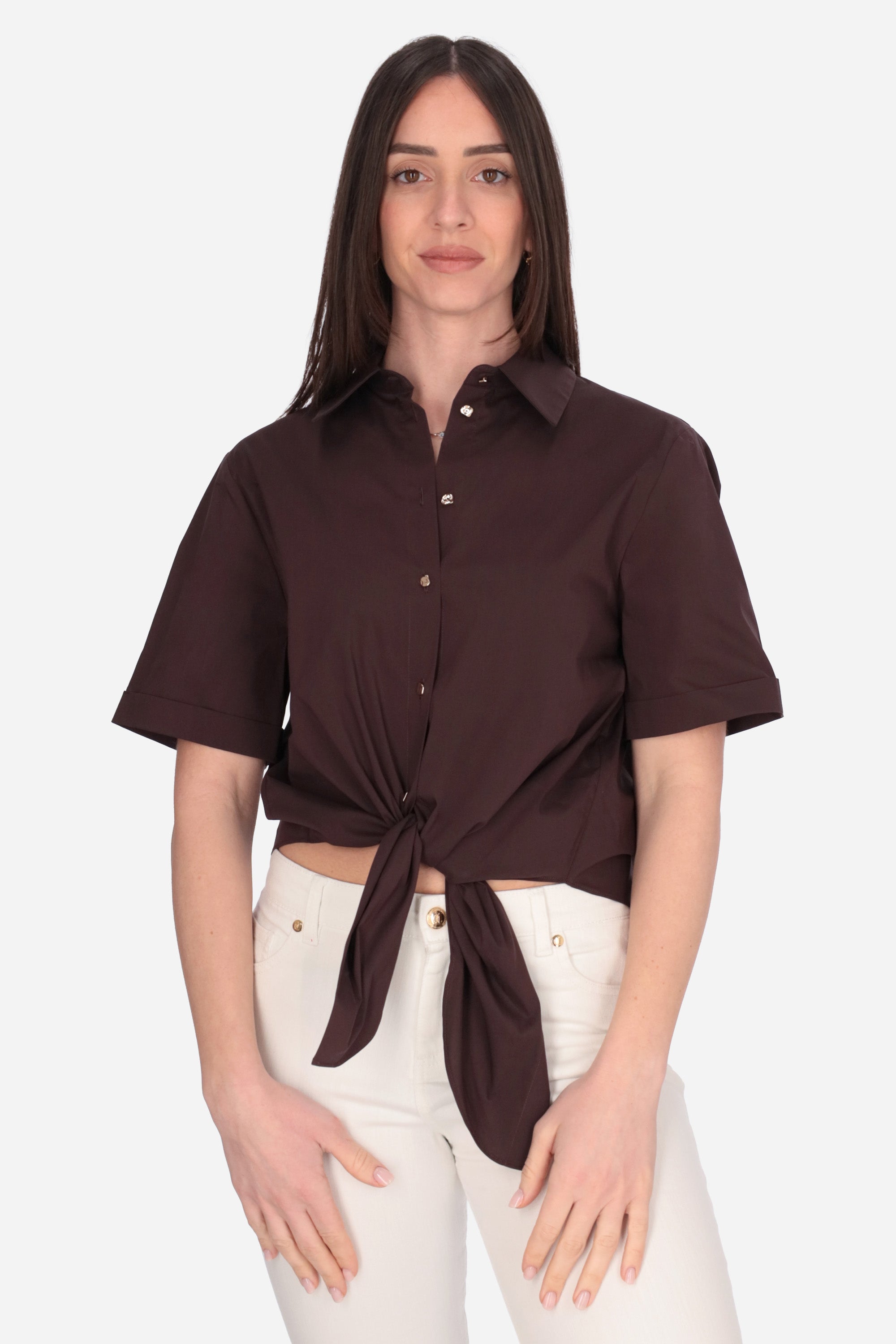 MARRONE | LIU JO - D CA6281T297A Camicia