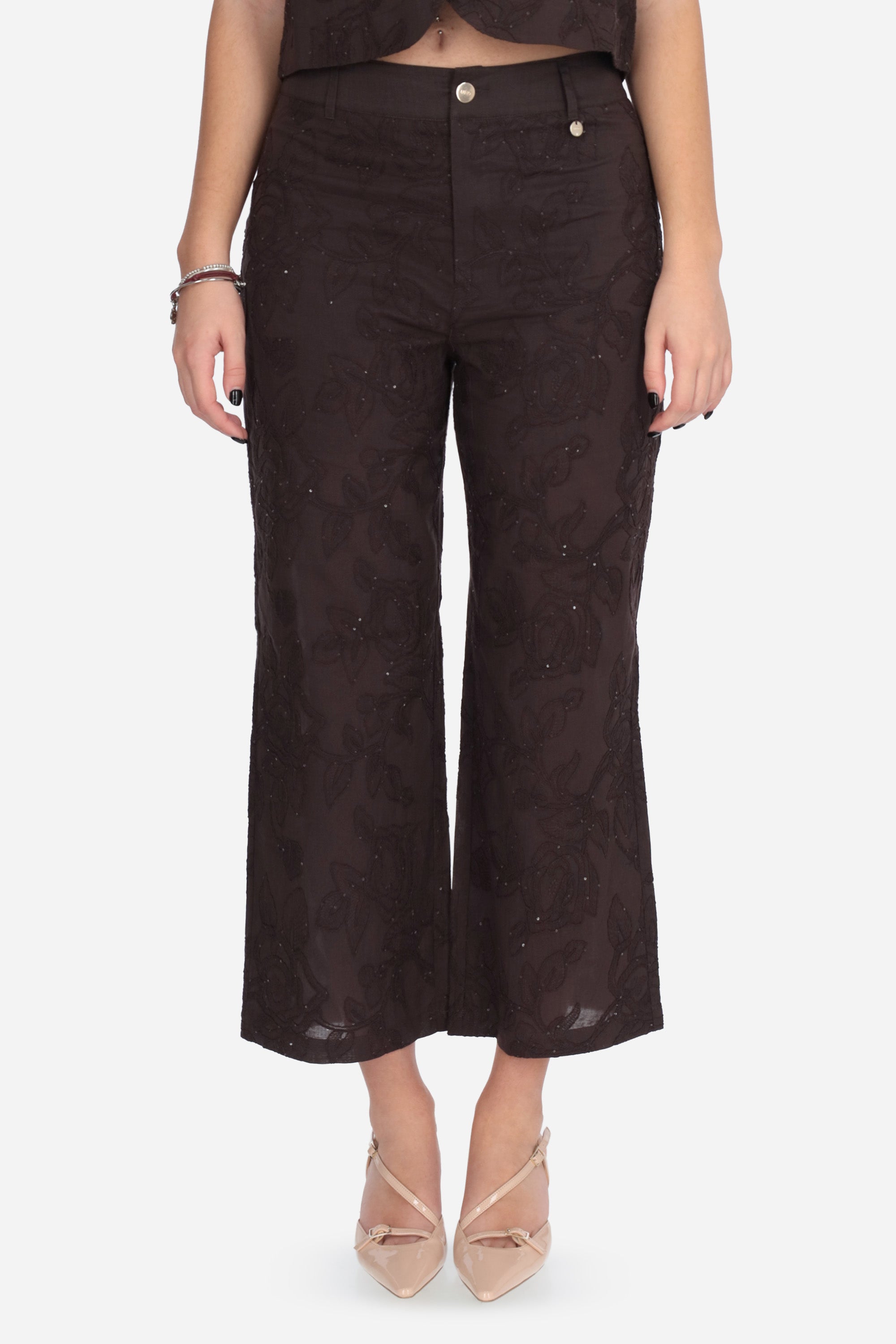 MARRONE | LIU JO - D WA6506T472A Pantalone