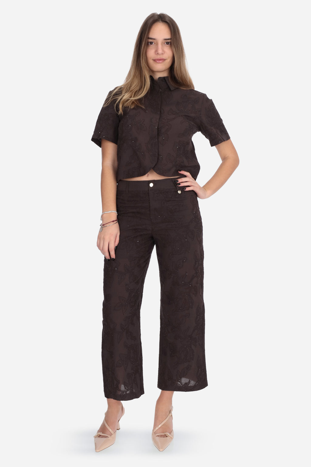 MARRONE | LIU JO - D WA6506T472A Pantalone