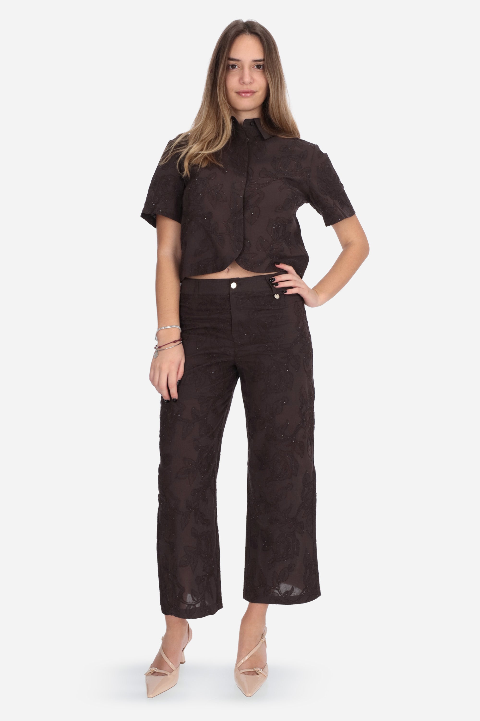 MARRONE | LIU JO - D WA6506T472A Pantalone