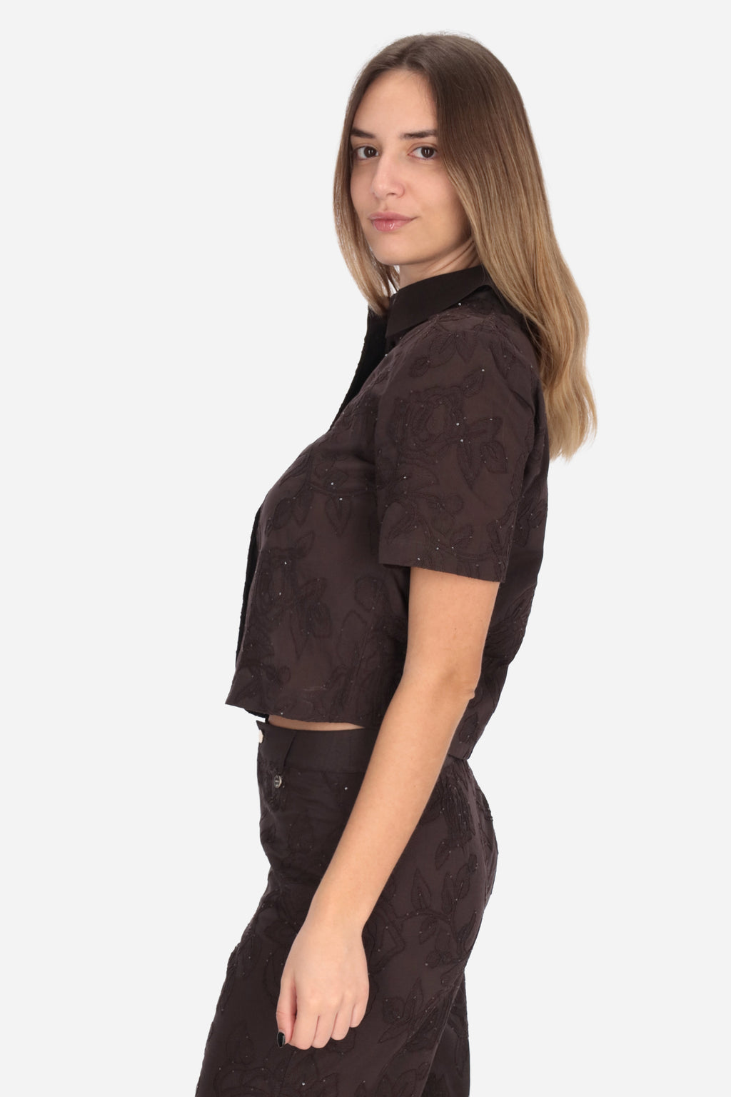 MARRONE | LIU JO - D WA6508T472A Camicia