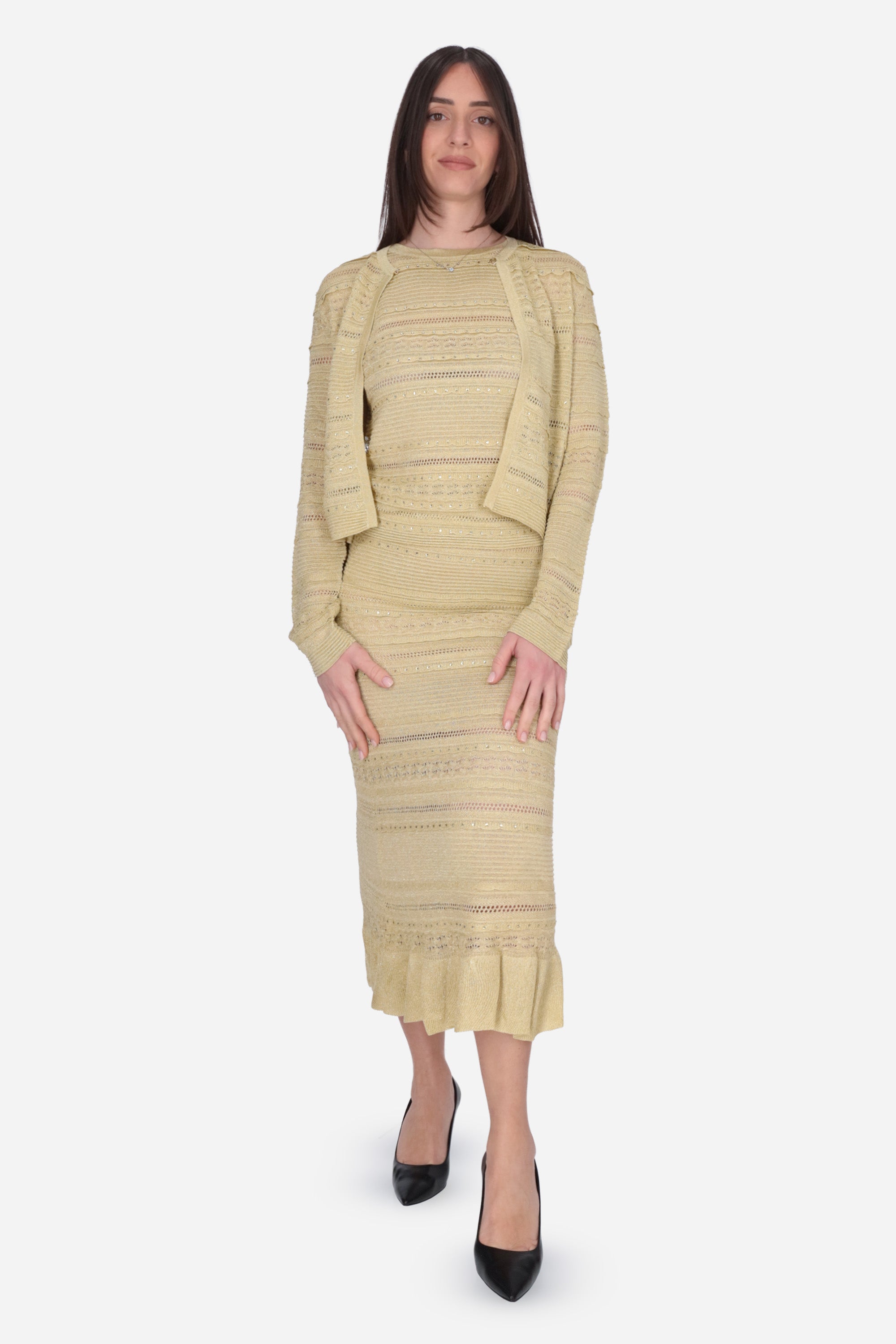 ORO | LIU JO - D CA6238MA06S Maglia