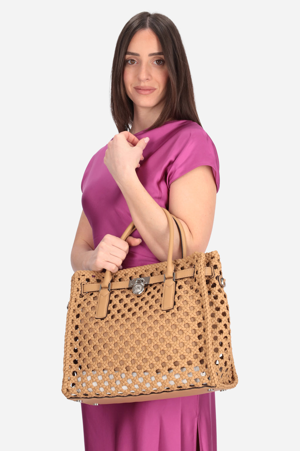 BEIGE | MICHAEL DI MICHAEL KORS - D 30S6SNXS3U Borsa