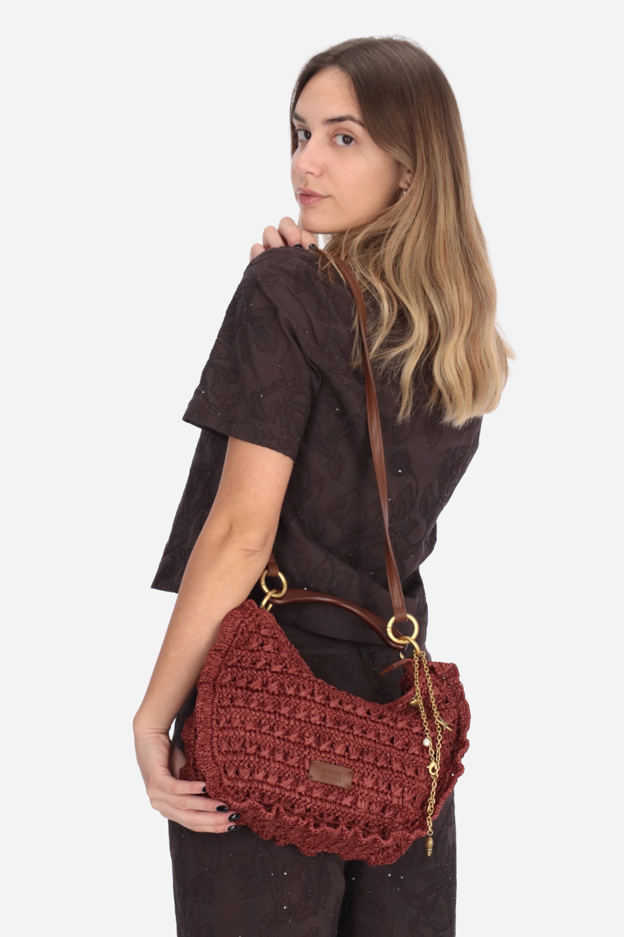 MARRONE | TWIN SET - D 261TD8300 Borsa