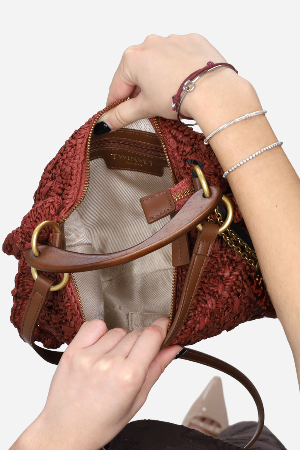 MARRONE | TWIN SET - D 261TD8300 Borsa