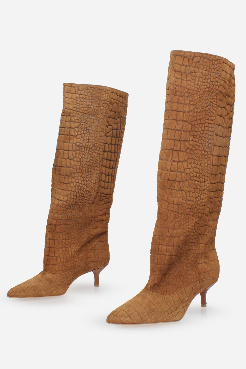 MARRONE | GISEL MOIRE - D LORY Stivale