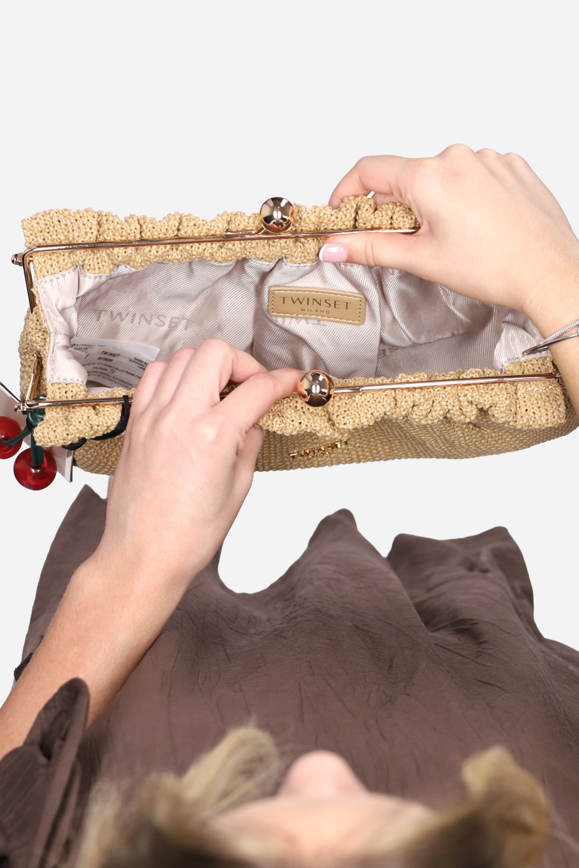 BEIGE | TWIN SET - D 261TD8280 Borsa