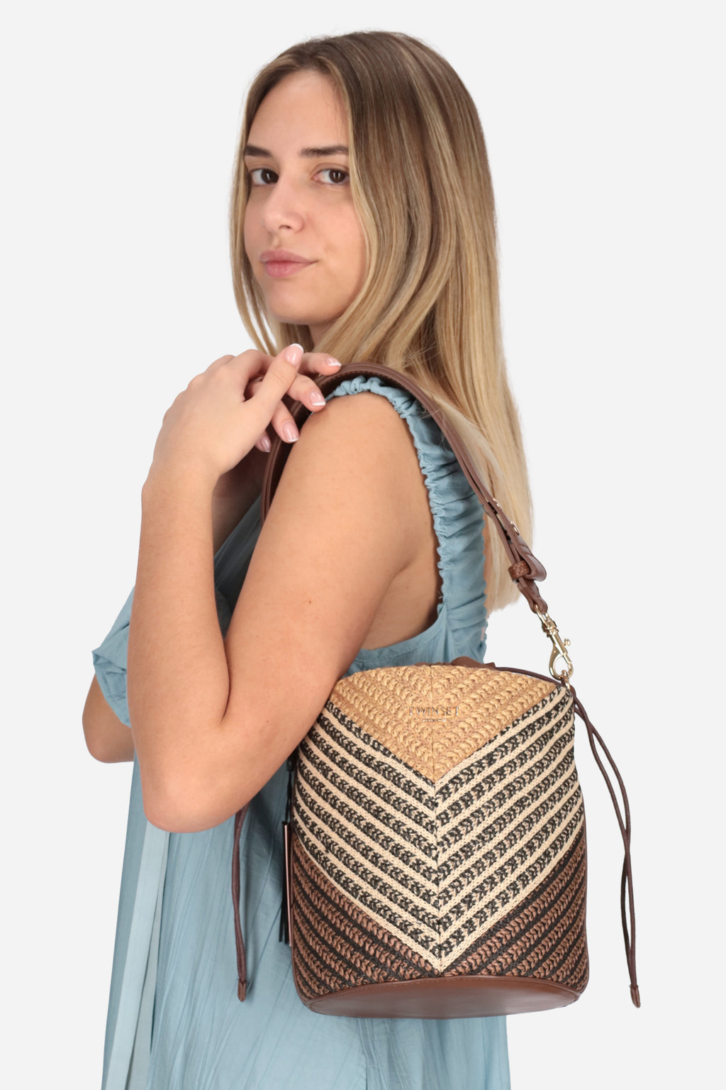 MARRONE | TWIN SET - D 261TD8502 Borsa