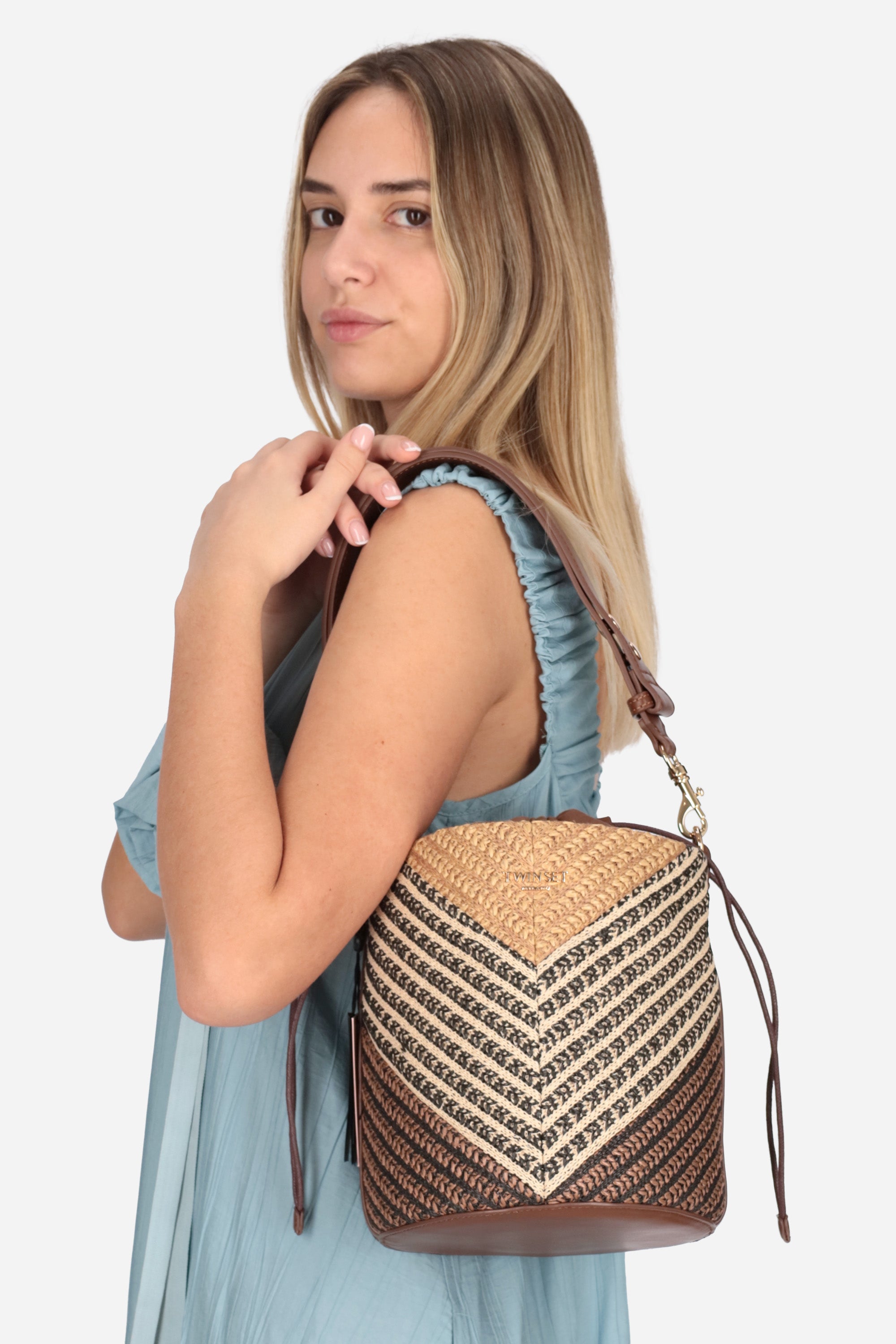 MARRONE | TWIN SET - D 261TD8502 Borsa