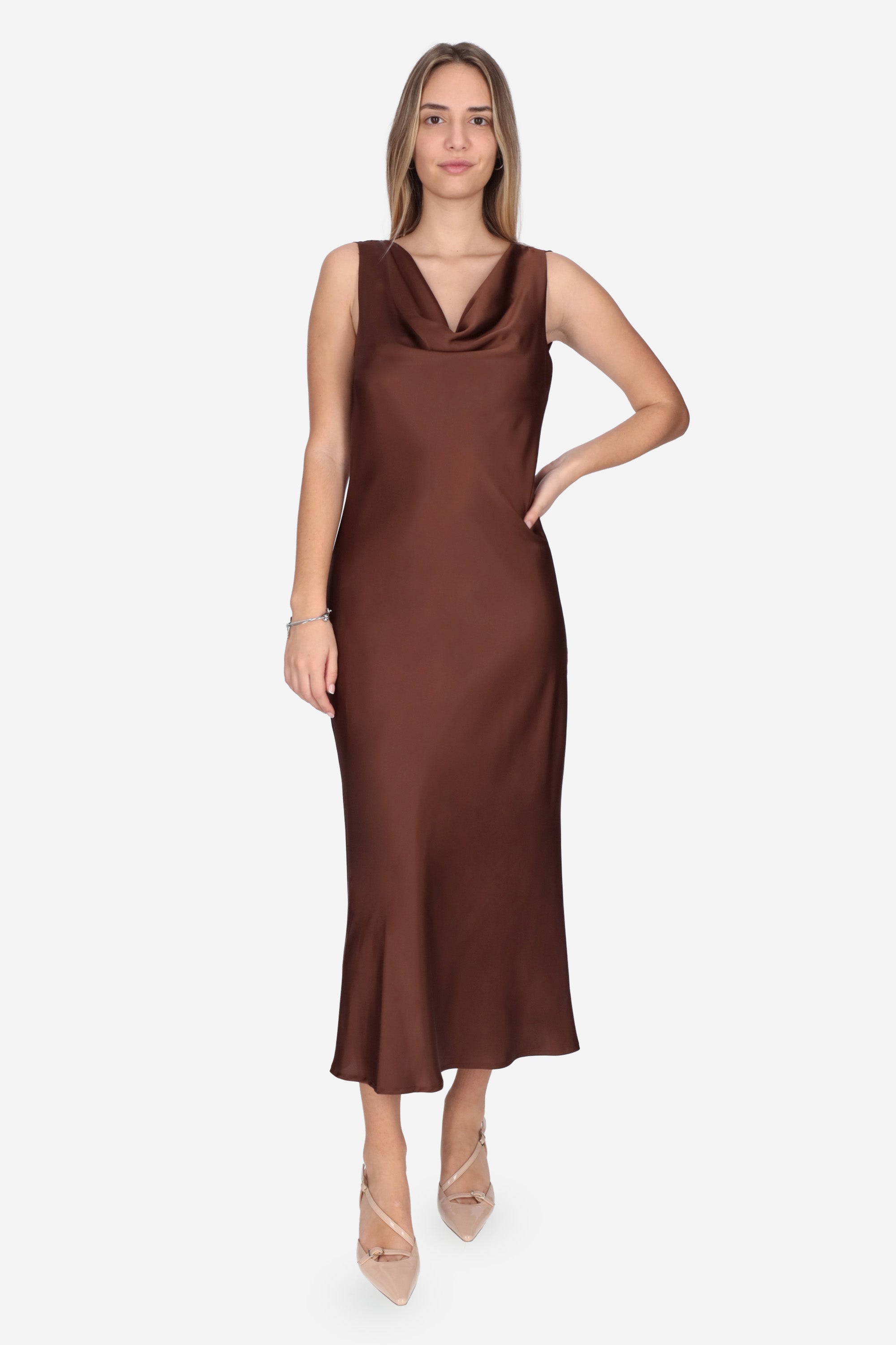 MARRONE | MADEMOISELLE DU MONDE - D AB4873 Abito