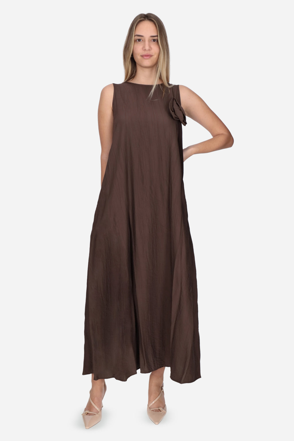 MARRONE | MADEMOISELLE DU MONDE - D MDM390 Abito