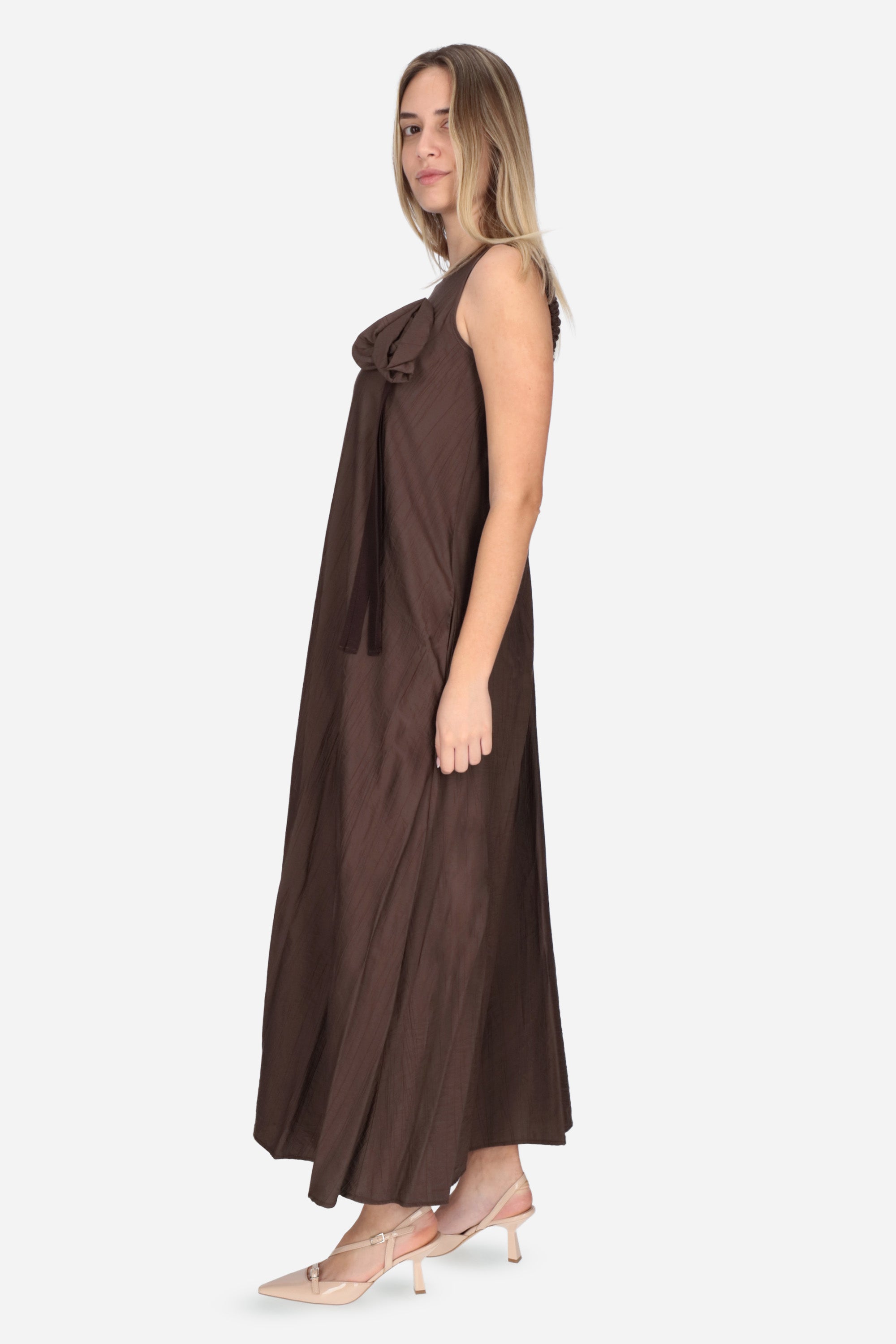 MARRONE | MADEMOISELLE DU MONDE - D MDM390 Abito