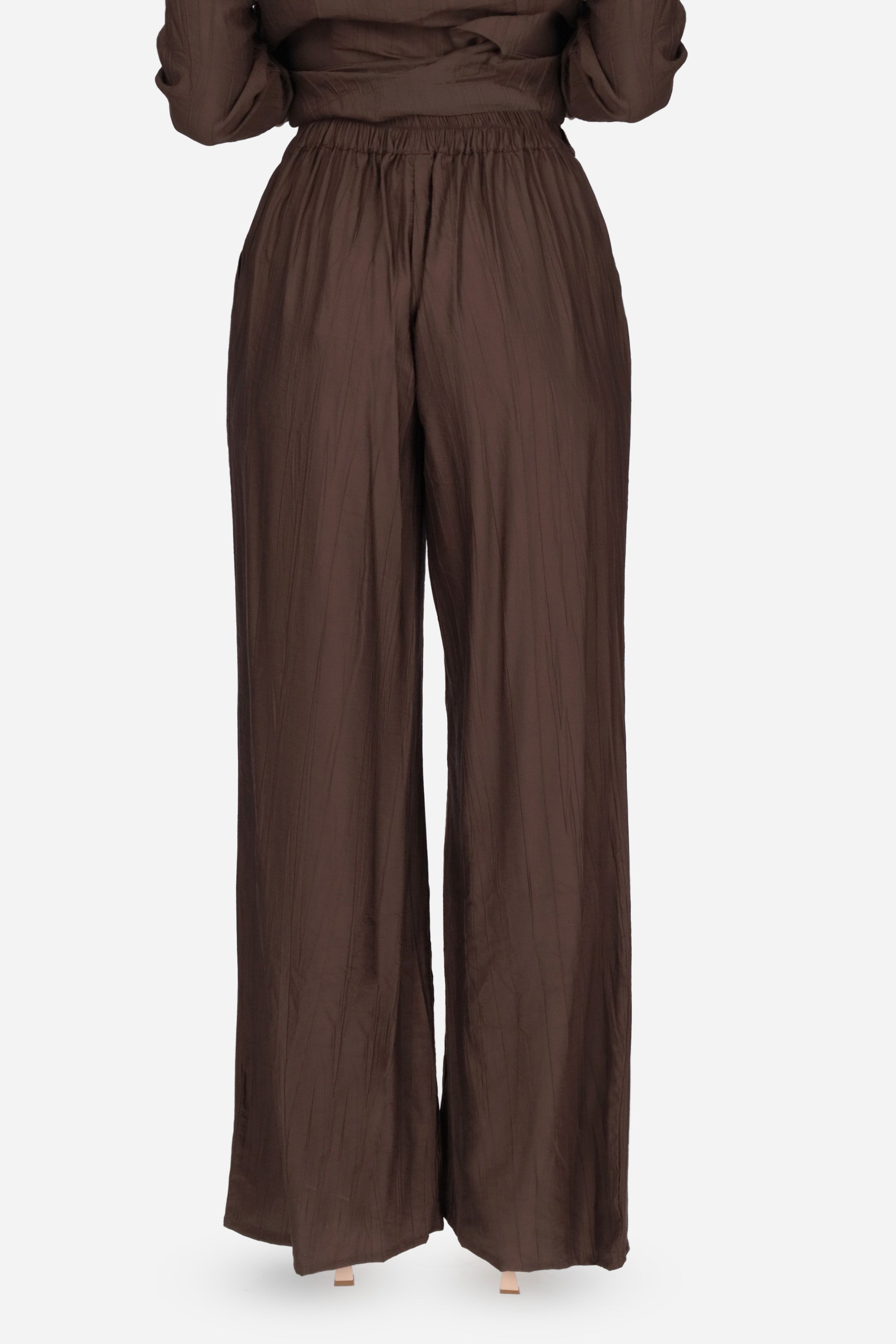 MARRONE | MADEMOISELLE DU MONDE - D MDM388 Pantalone