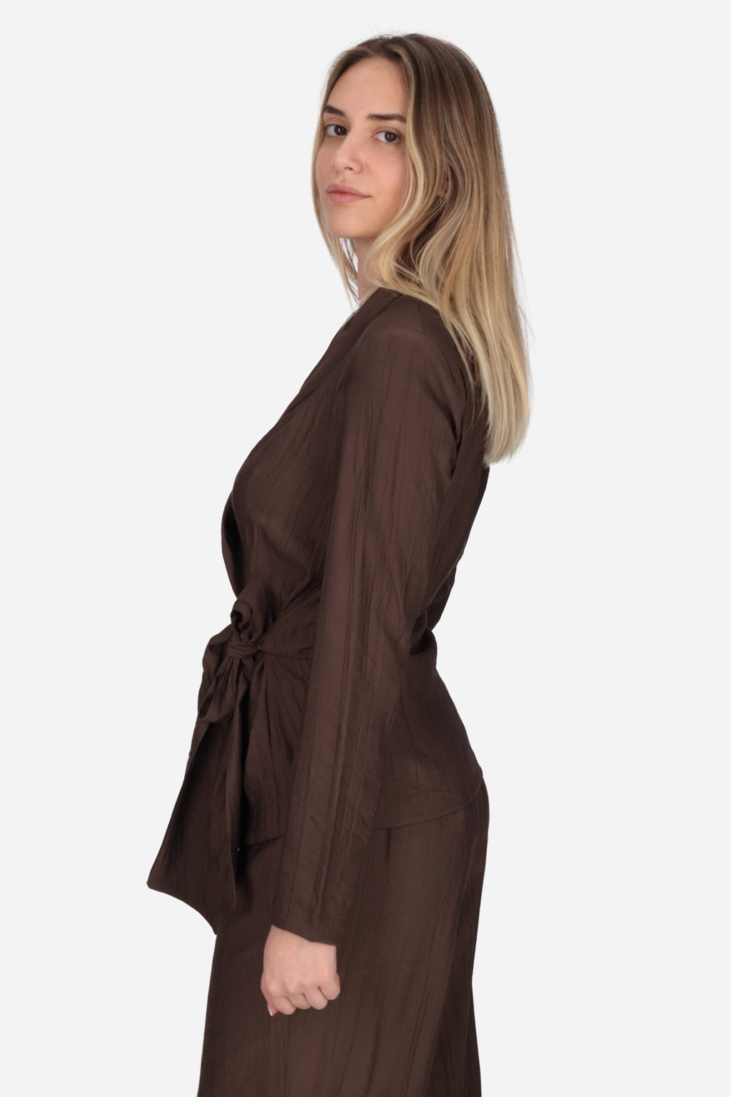 MARRONE | MADEMOISELLE DU MONDE - D MDM391 Giacca