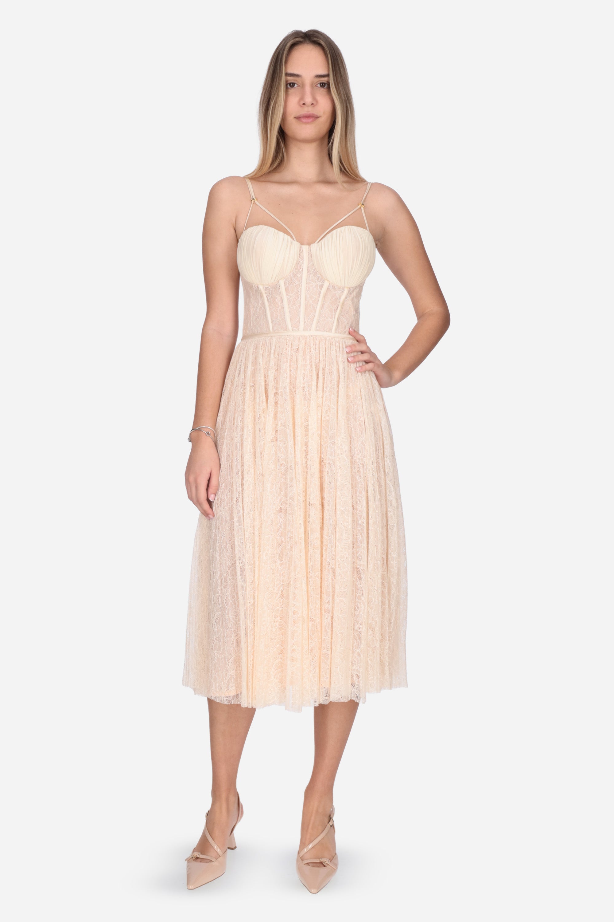NUDE | ELISABETTA FRANCHI - D AB97162E2 Abito
