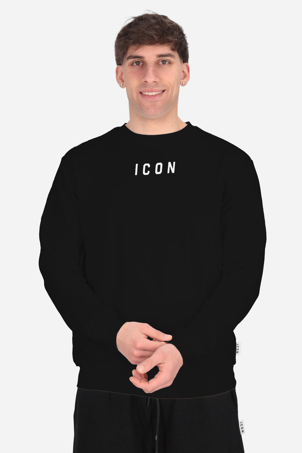 NERO | ICON - U IUF002 Felpa