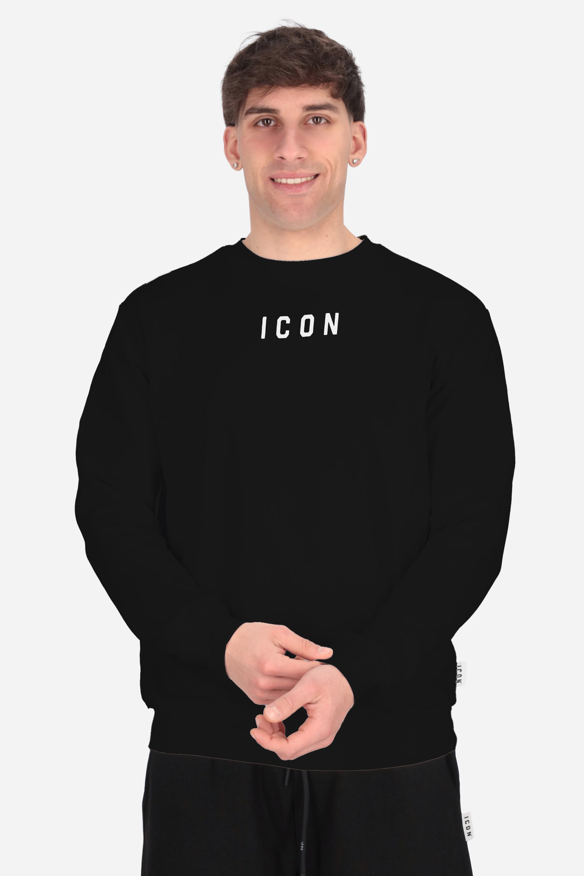 NERO | ICON - U IUF002 Felpa