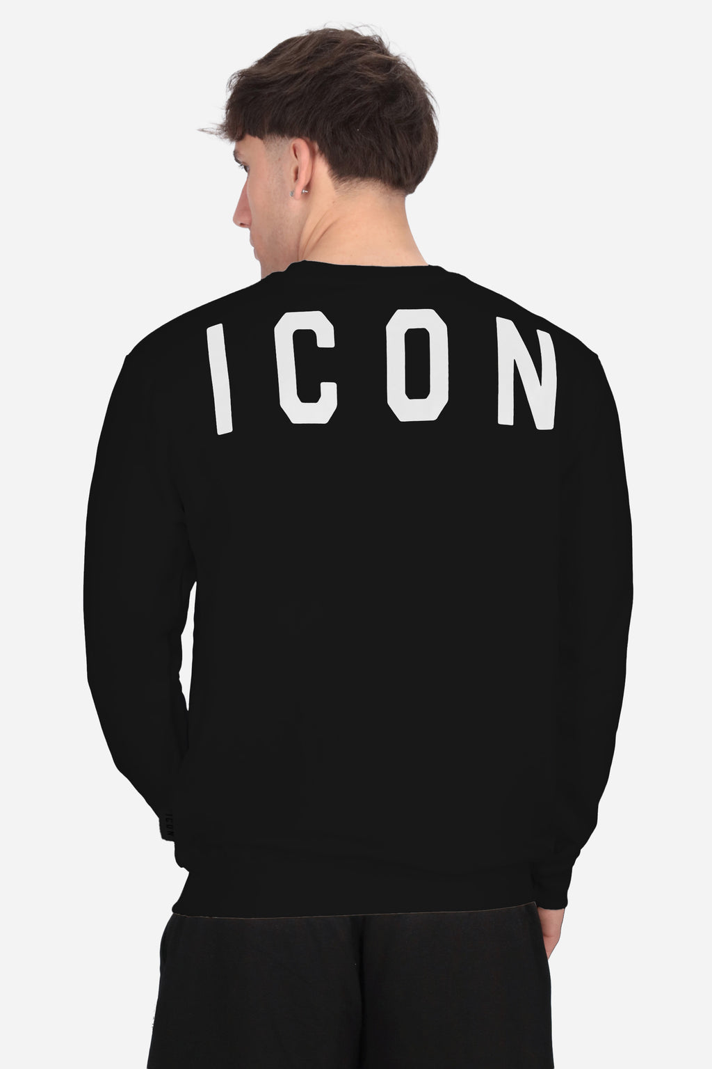 NERO | ICON - U IUF002 Felpa