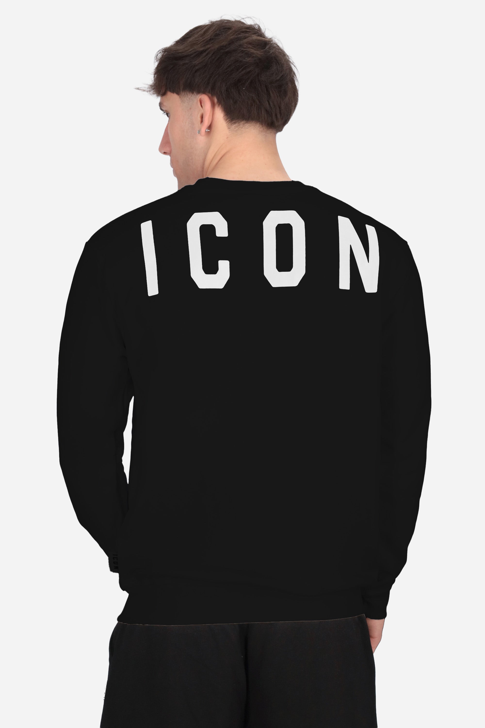 NERO | ICON - U IUF002 Felpa
