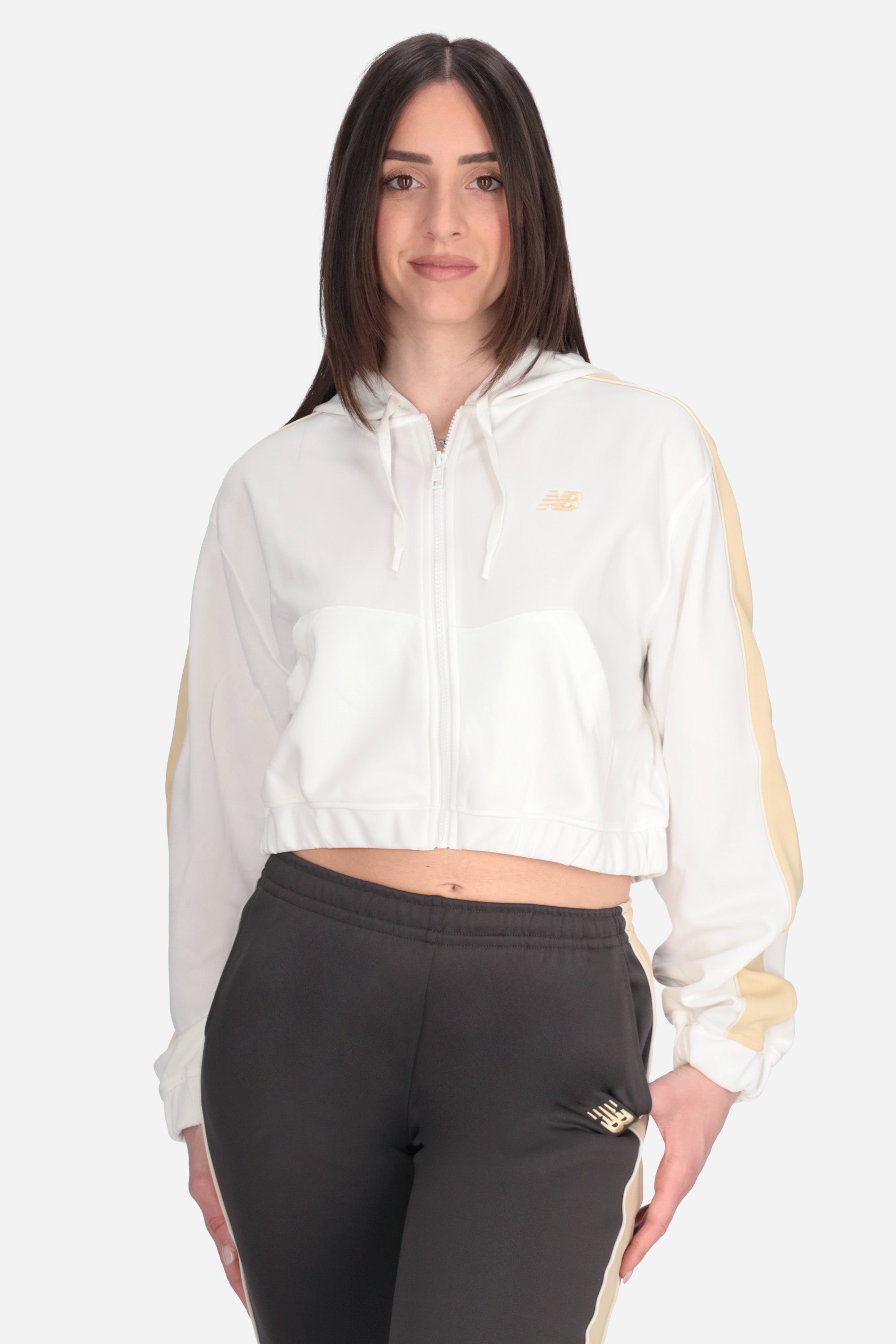 BIANCO | NEW BALANCE  - D WJ61B759SST Felpa
