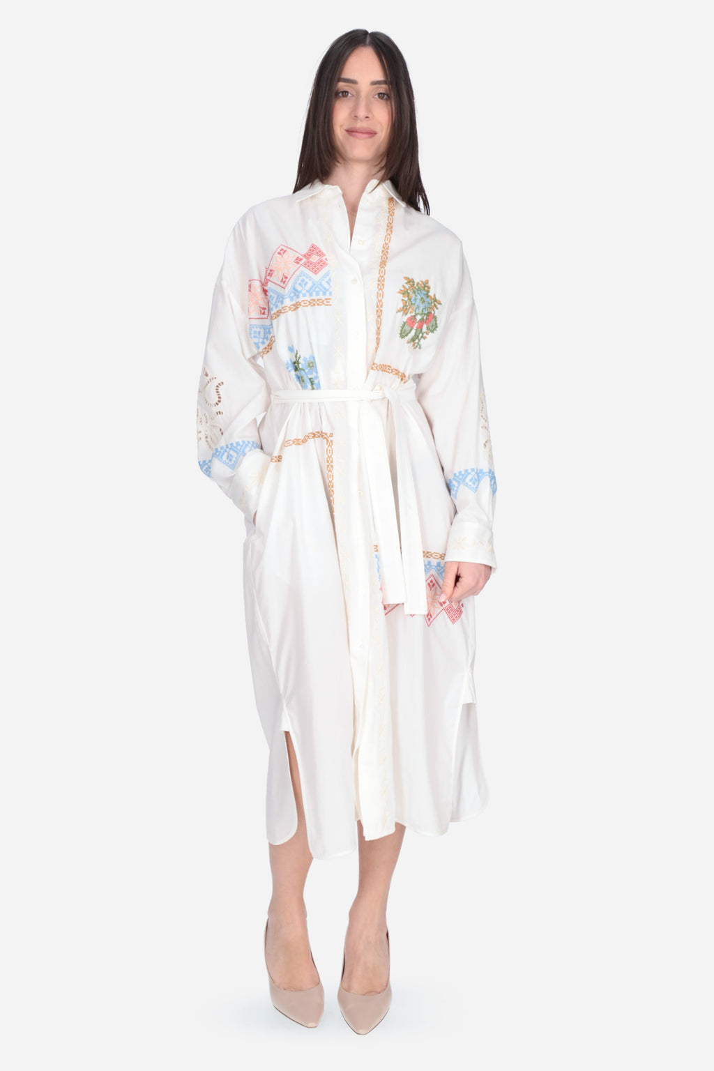 BIANCO | WEEKEND MAX MARA - D 2615221022 Abito