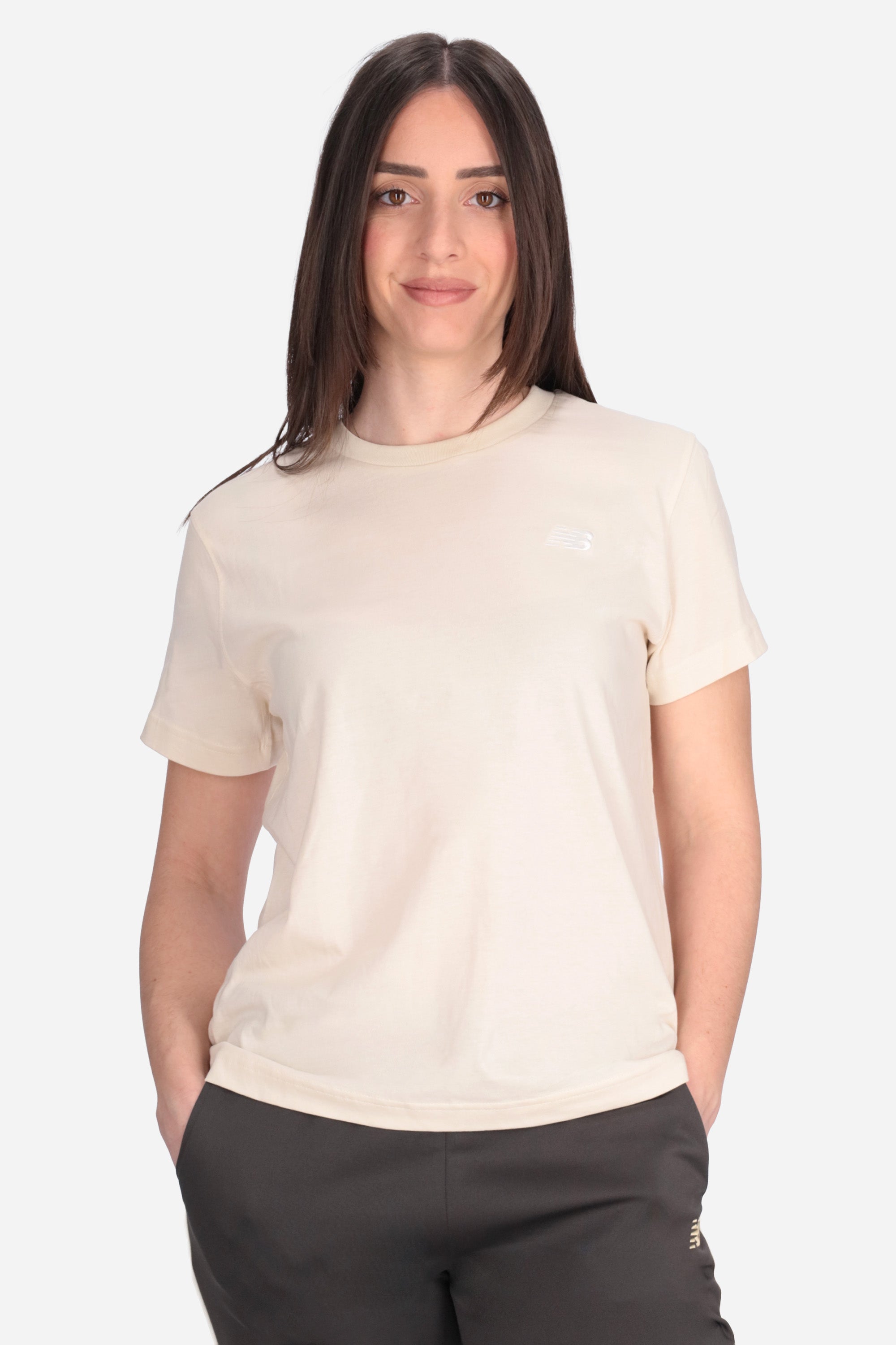 BEIGE | NEW BALANCE  - D WT41509LIN T-shirt