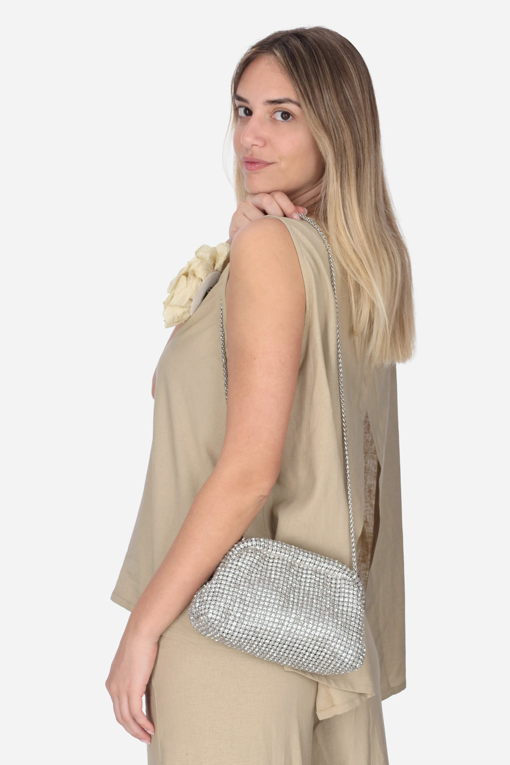 ARGENTO | SCARLETT - D NIZZA Borsa