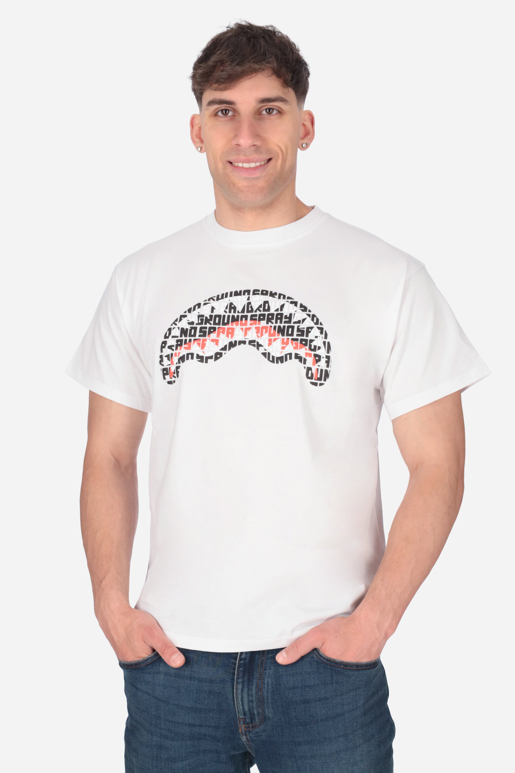 BIANCO | SPRAYGROUND - U SP858 T-shirt