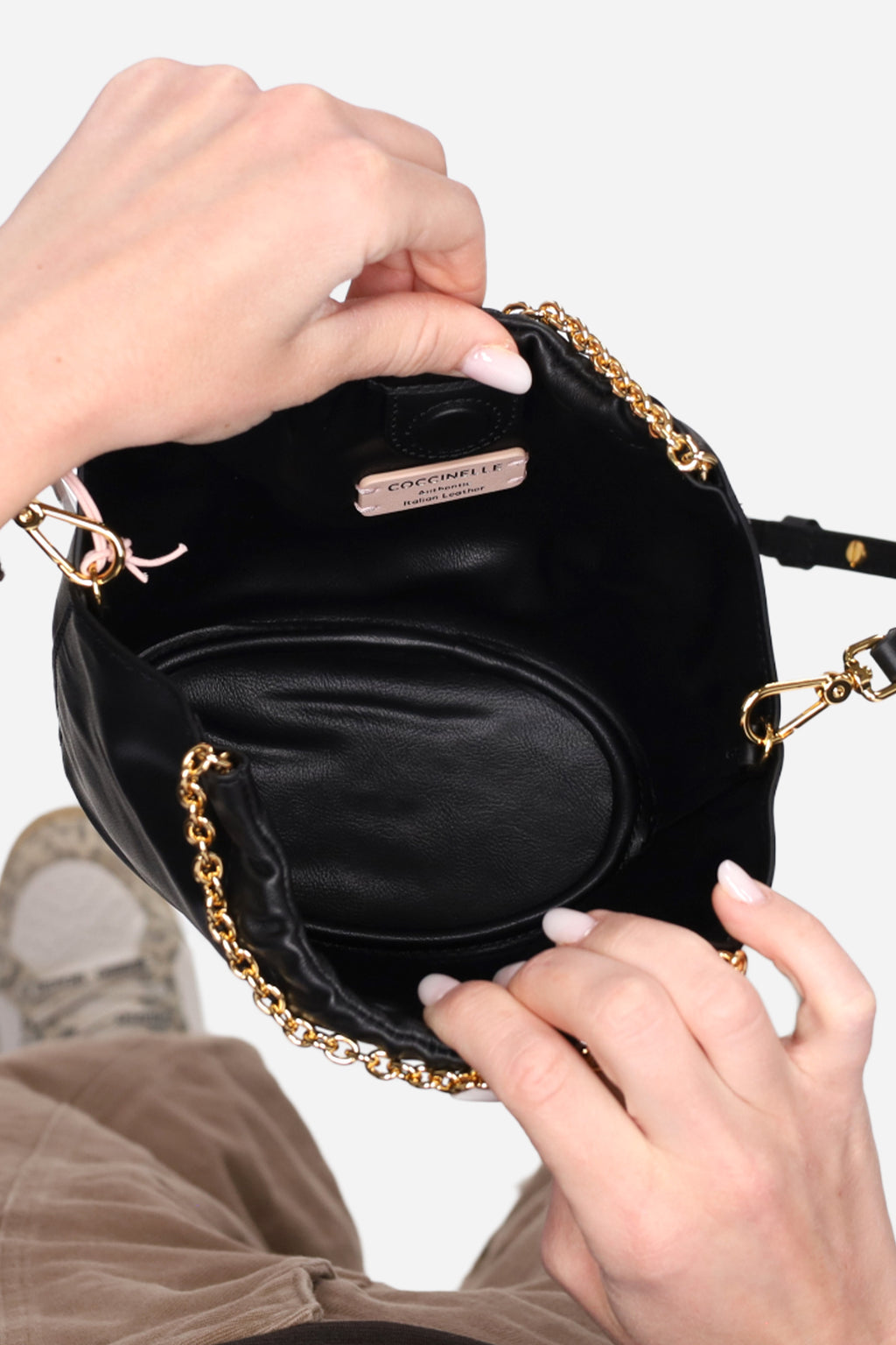 NERO | COCCINELLE - D E5U5F580101 Borsa