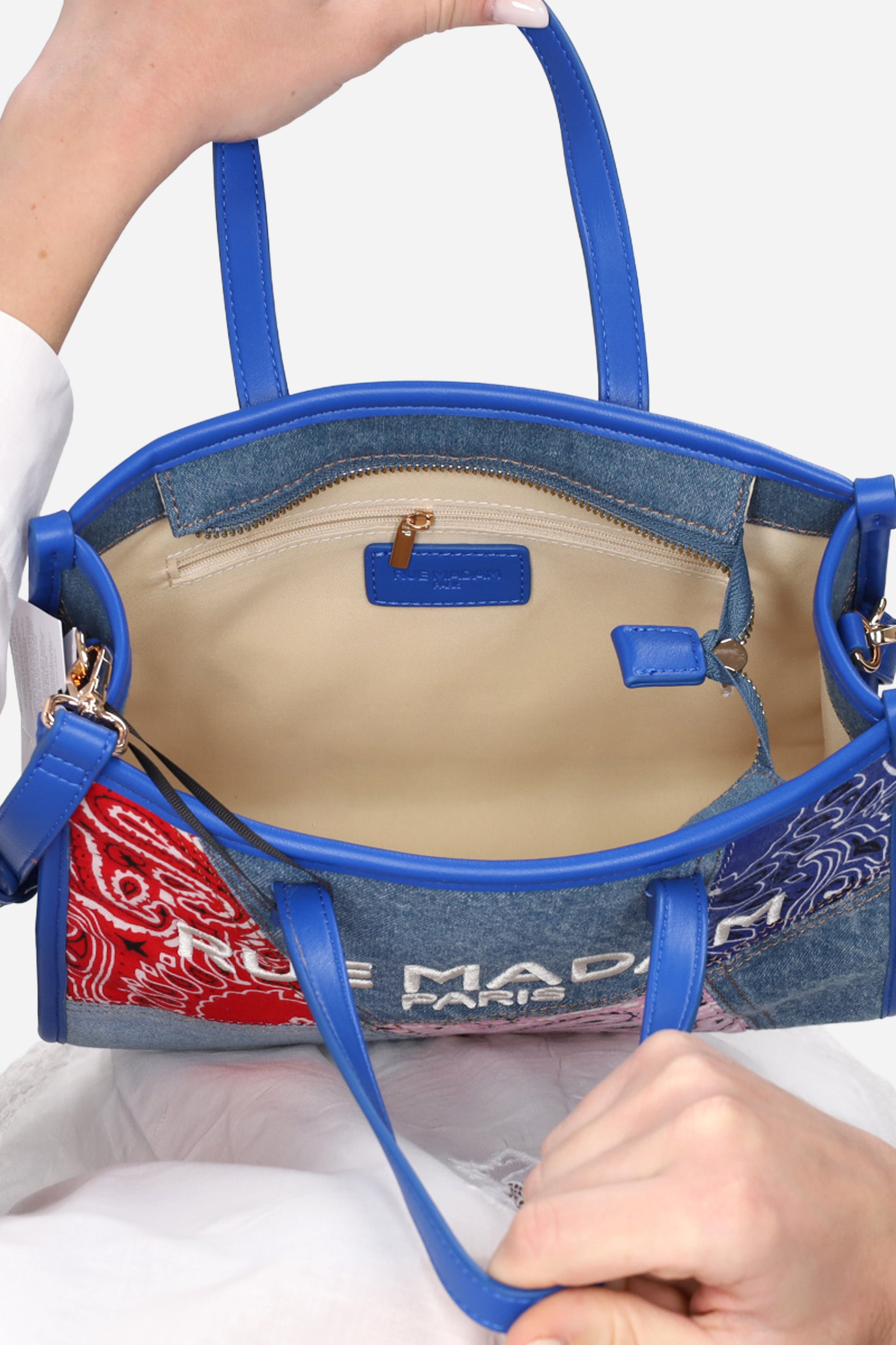 DENIM | RUE MADAM PARIS - D 1552 Borsa