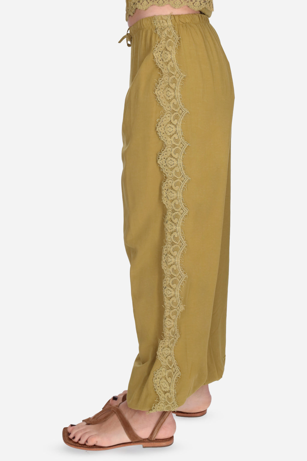 VERDE OLIVA | SAIPH - D 95212 Pantalone