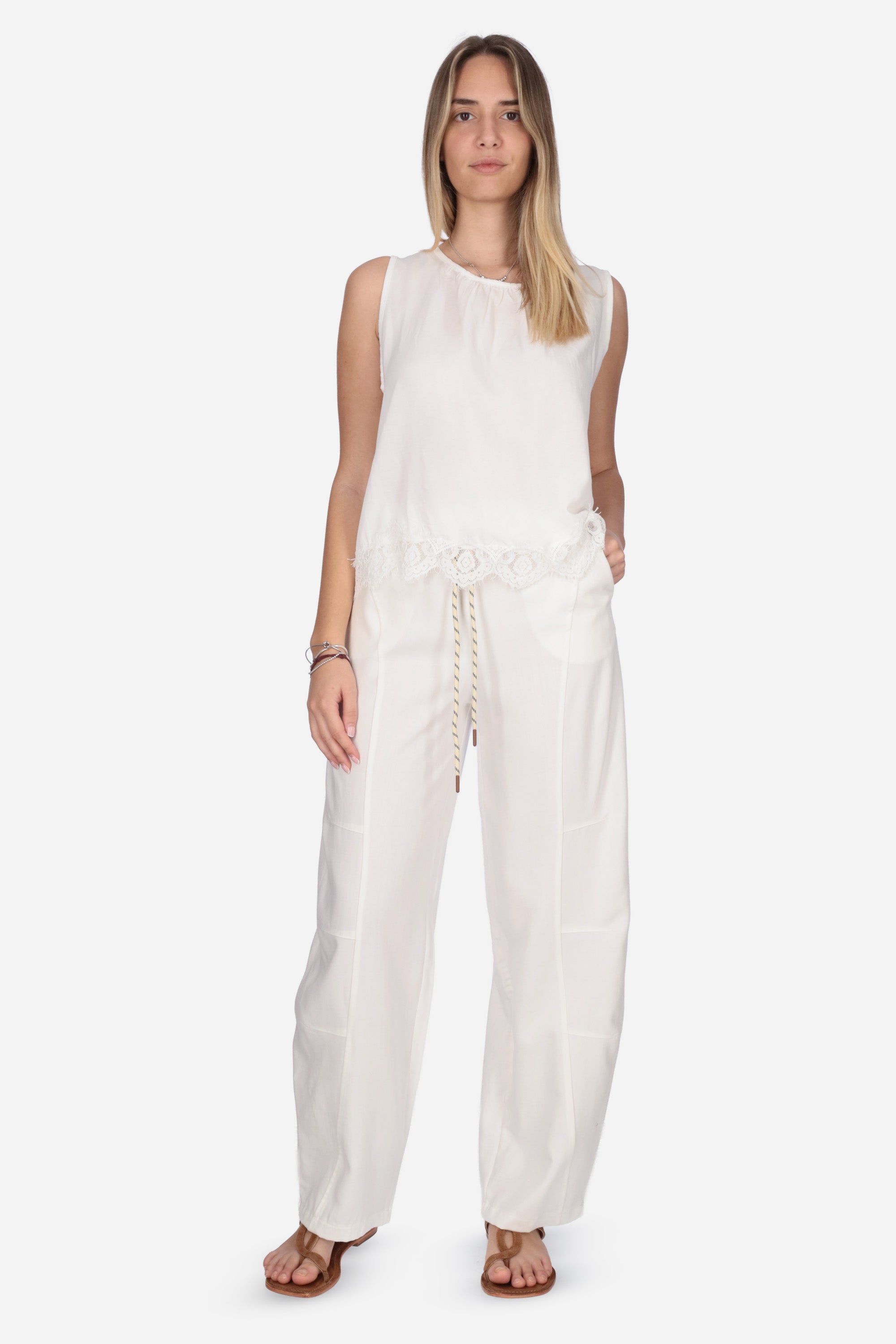 BIANCO | SAIPH - D 95089 Pantalone
