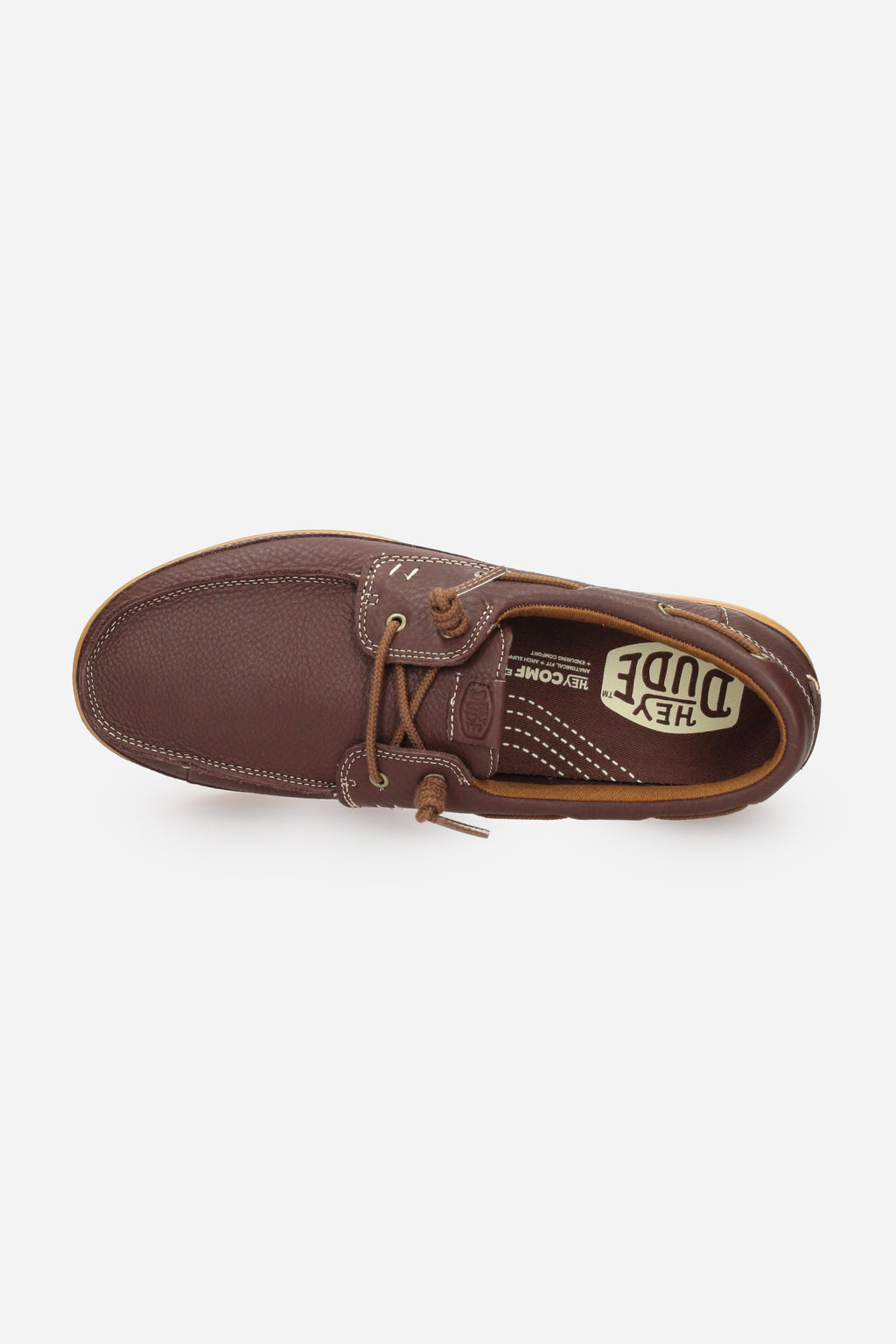 MARRONE | HEY DUDE - U 45094 Mocassino