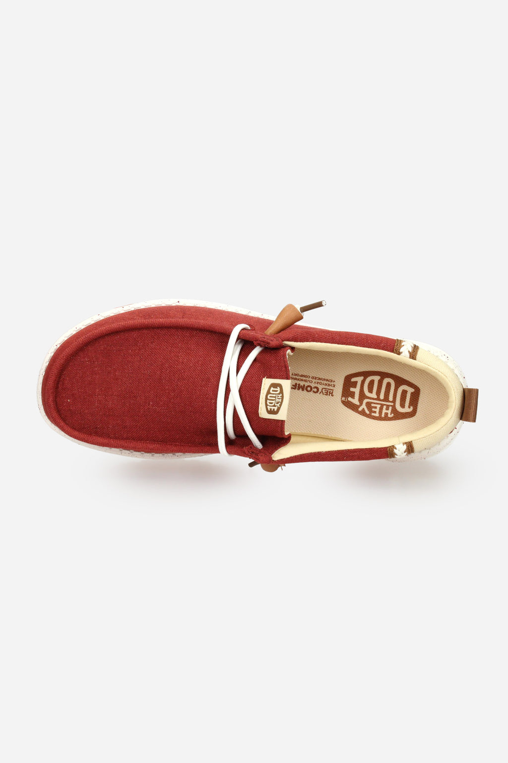 ROSSO | HEY DUDE - U 43086 Mocassino