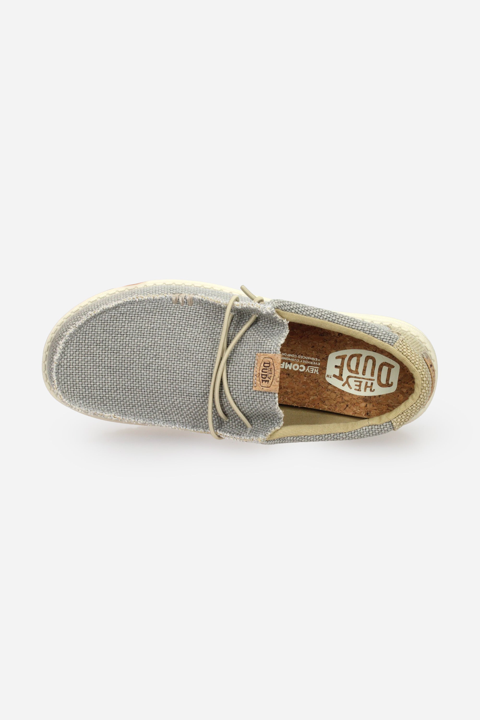 GRIGIO | HEY DUDE - U 40003 Mocassino