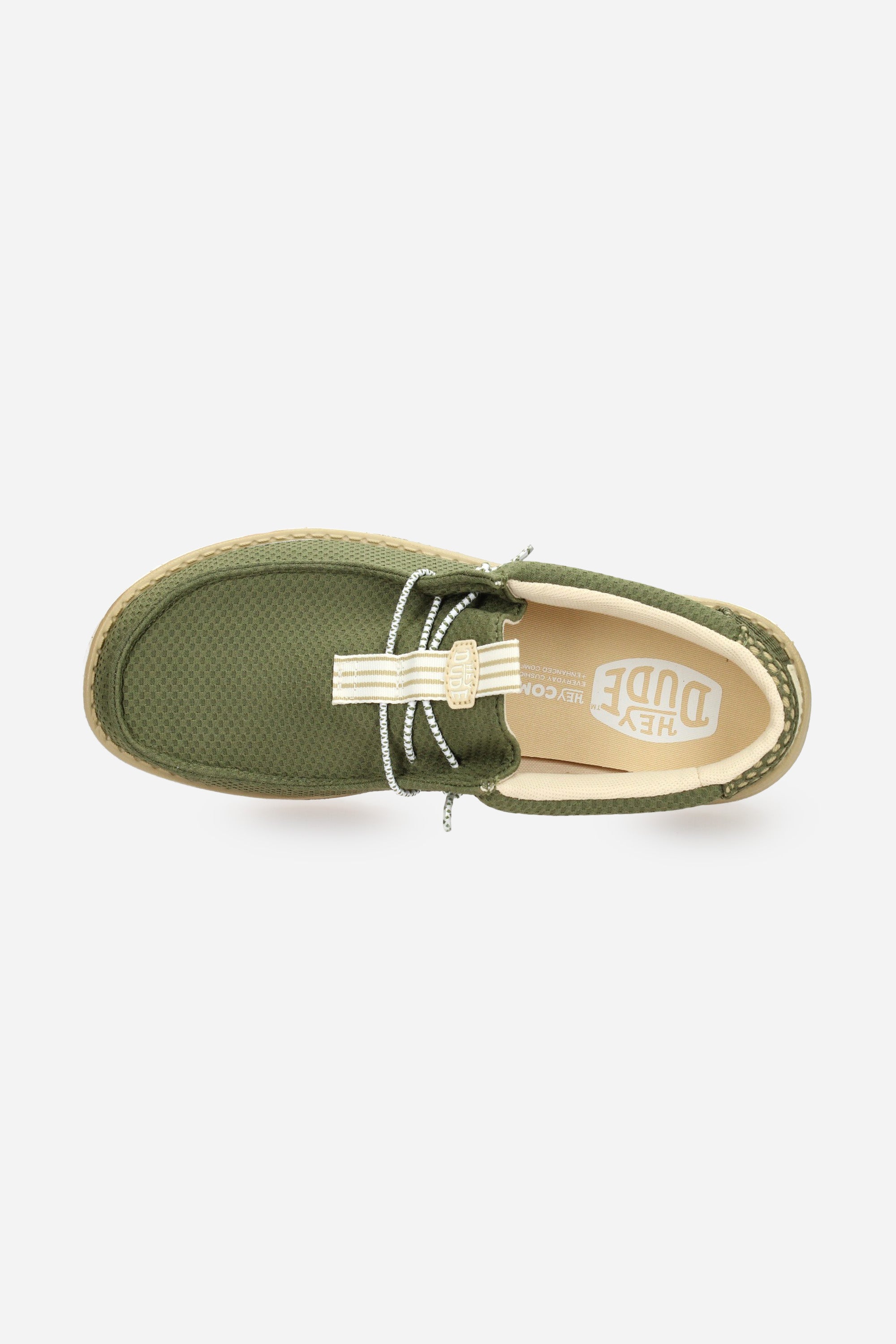 MILITARE | HEY DUDE - U 45301 Mocassino