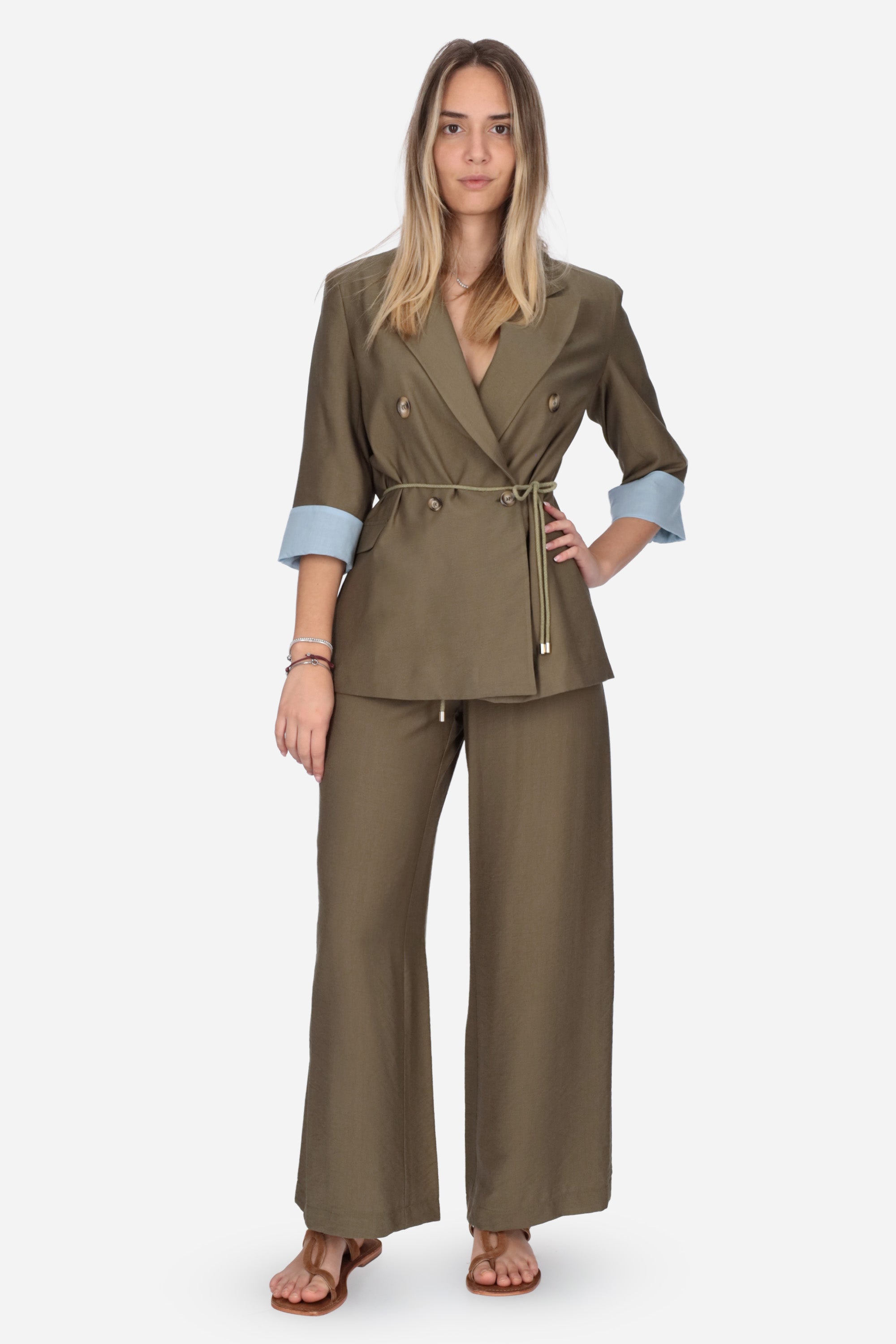 MILITARE | MADEMOISELLE DU MONDE - D MDM255 Pantalone