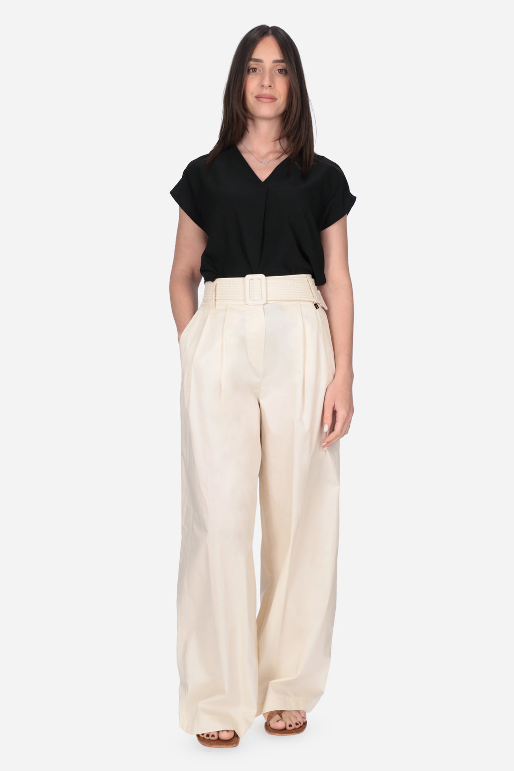 BURRO | MADEMOISELLE DU MONDE - D MDM396 Pantalone