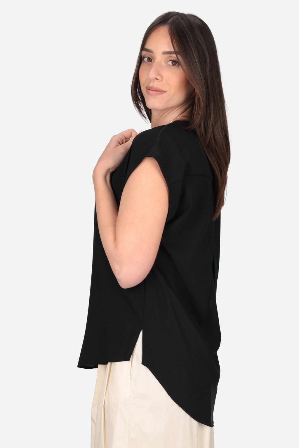 NERO | MADEMOISELLE DU MONDE - D BL4870 Blusa