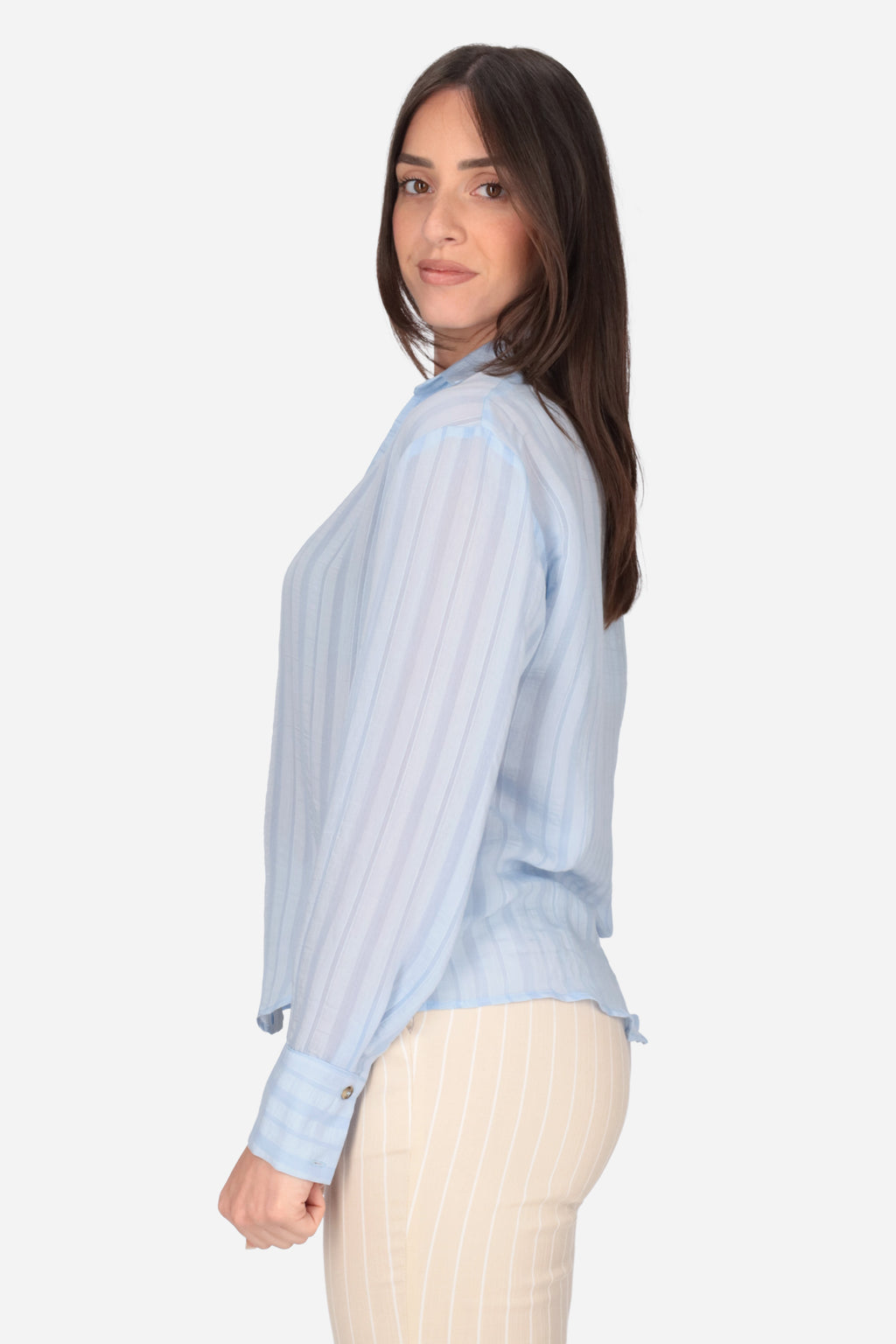 AZZURRO | MADEMOISELLE DU MONDE - D MDM200 Camicia