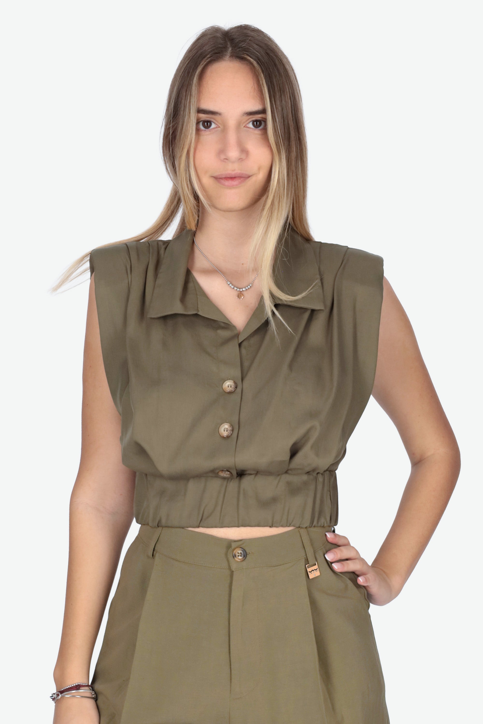 MILITARE | MADEMOISELLE DU MONDE - D MDM344 Top