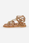 MARRONE | FRANCESCO MILANO - D Y18-16A Sandalo