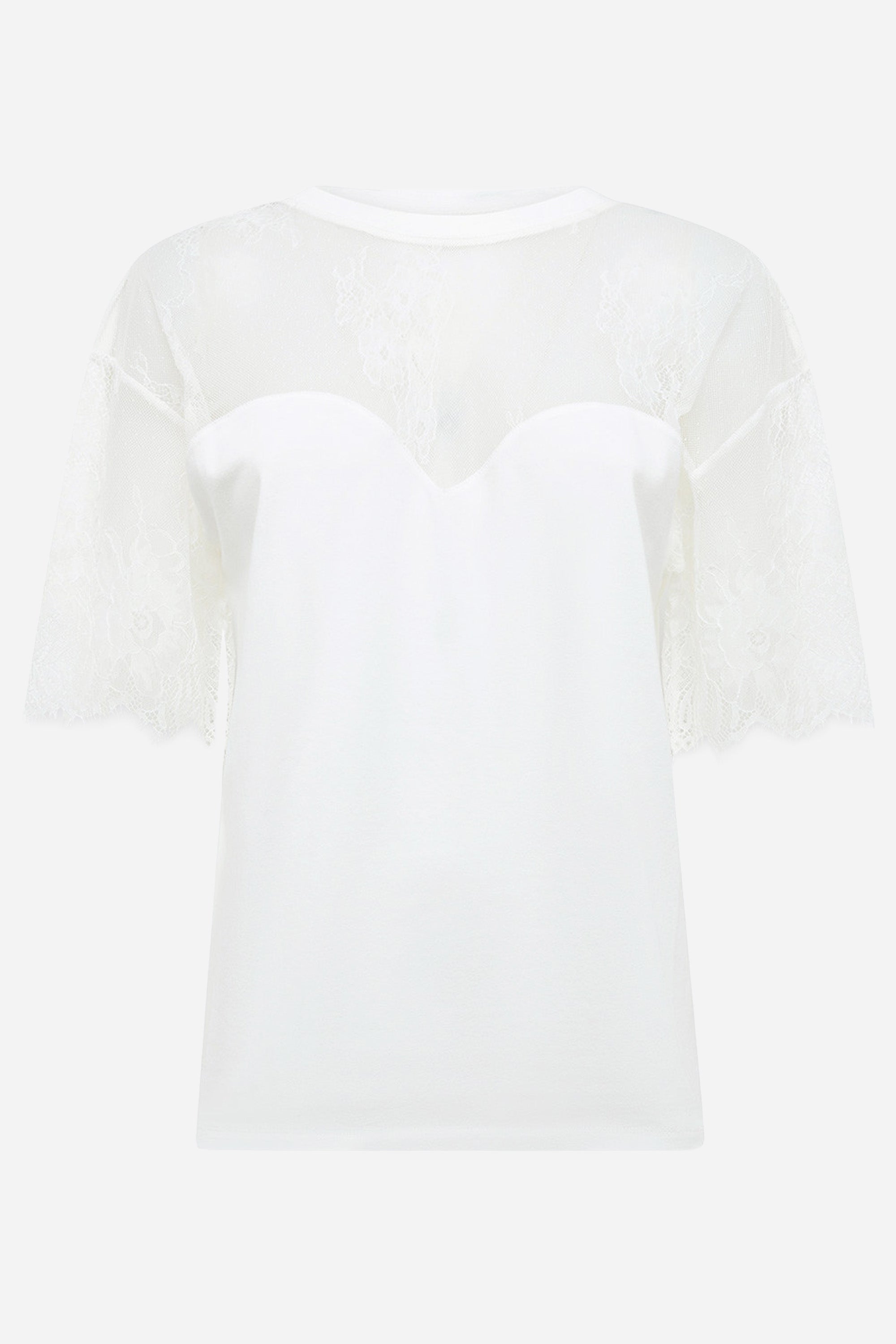BIANCO | BLUGIRL - D RA6132J5003 T-shirt